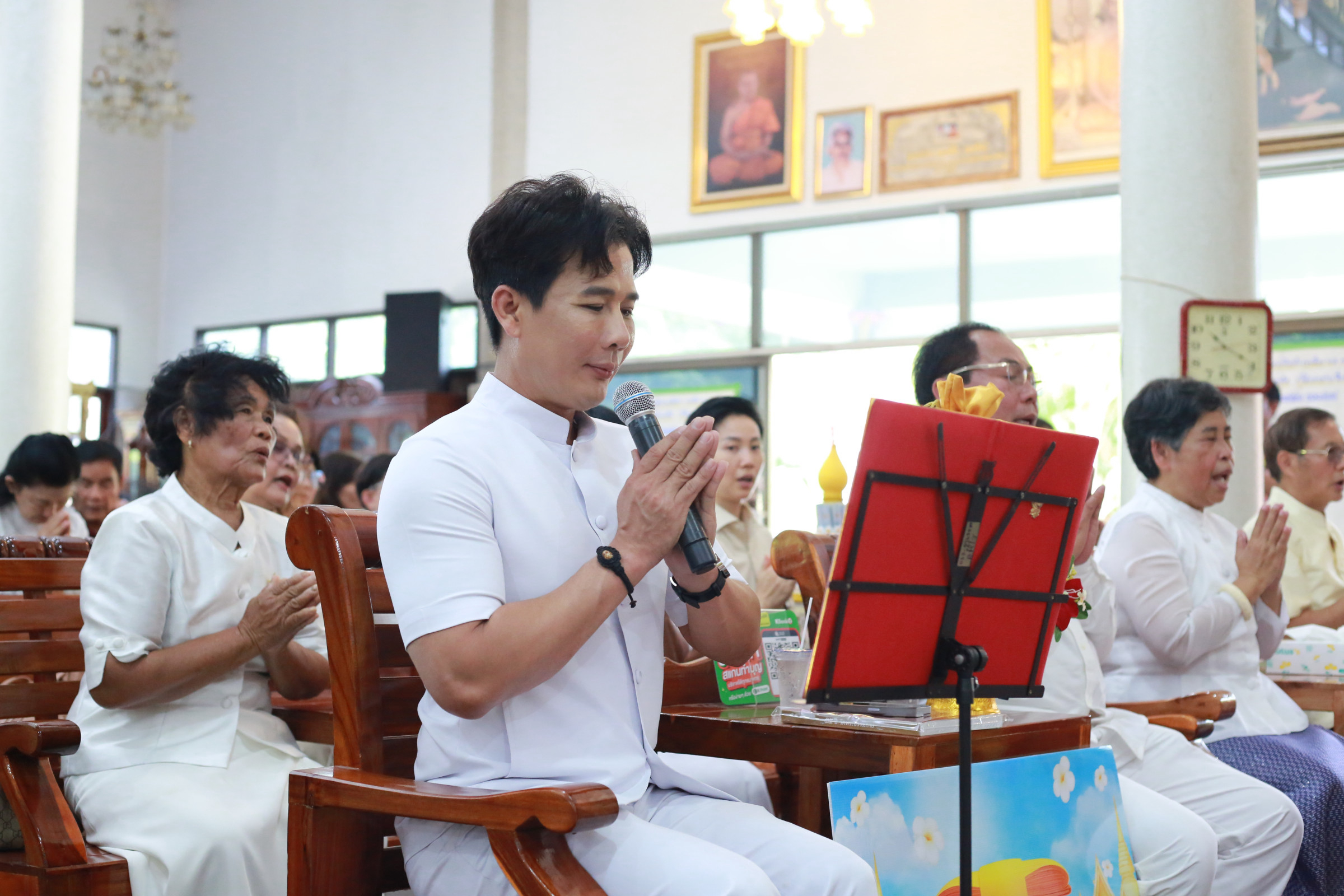 ภาพร่วมพิธีกรรมวัดใหม่ทรายมูล