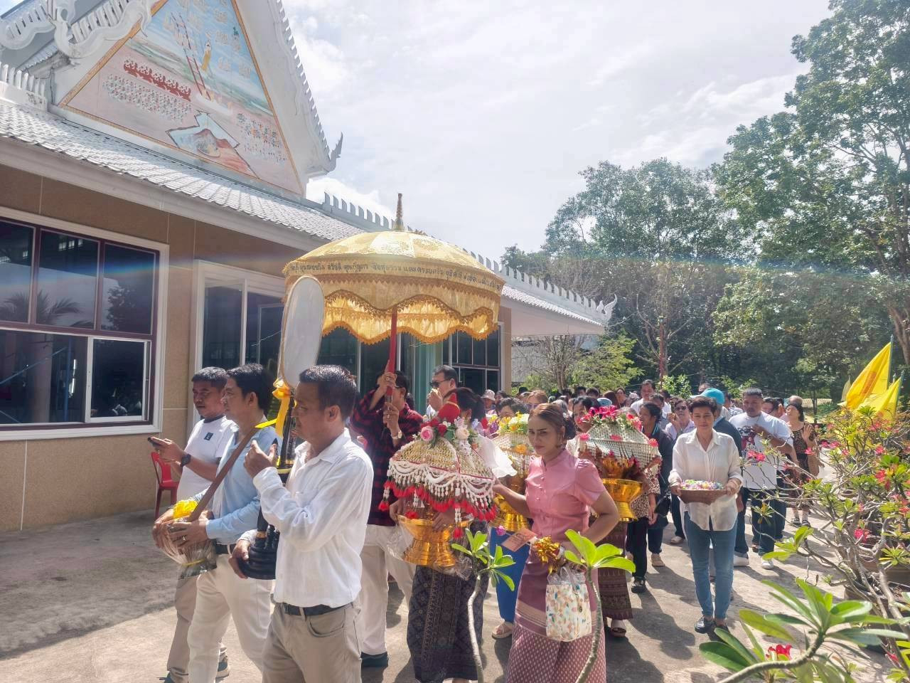 ภาพร่วมพิธีกรรมวัดบ่อน้ำซับ