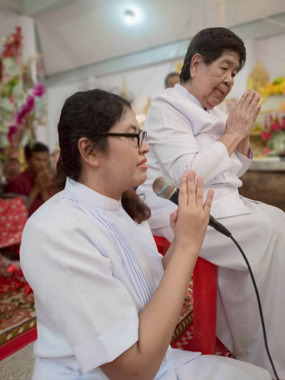 ภาพกล่าวคำถวายกฐินวัดวังรีคีรีวันวนาราม