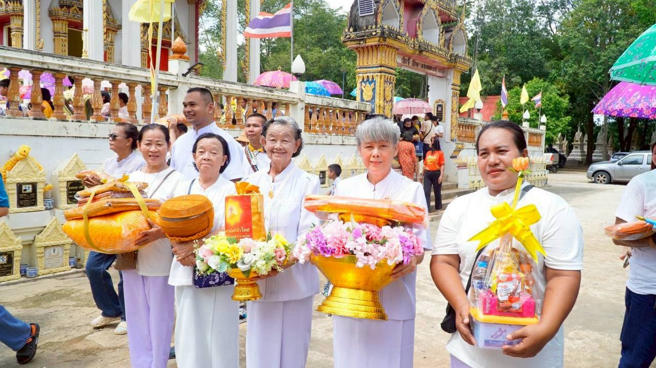 ภาพร่วมพิธีกรรมวัดไพรประเสริฐราษฎร์บำรุง