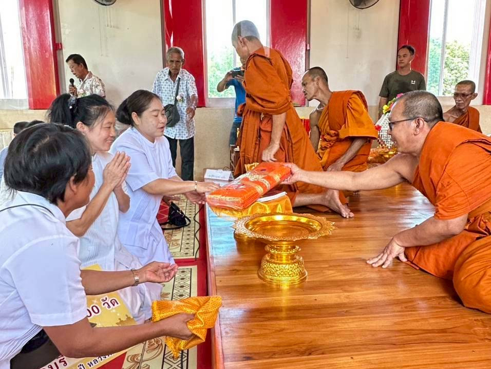 ภาพร่วมพิธีกรรมวัดหนองผักหนามราษฎร์บำรุง