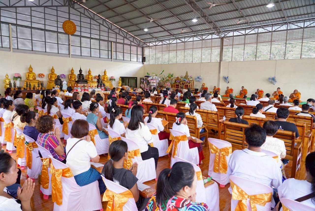 ภาพร่วมพิธีกรรมวัดจรุงปรีชาราม