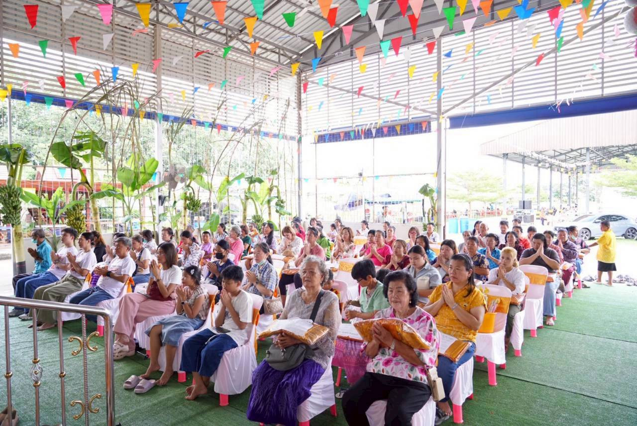 ภาพร่วมพิธีกรรมวัดจรุงปรีชาราม