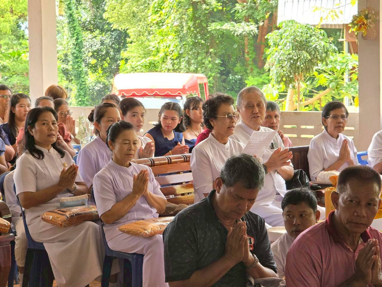 ภาพร่วมพิธีกรรมวัดสามัคคีธรรมาราม(วัดเกาะหมาก)