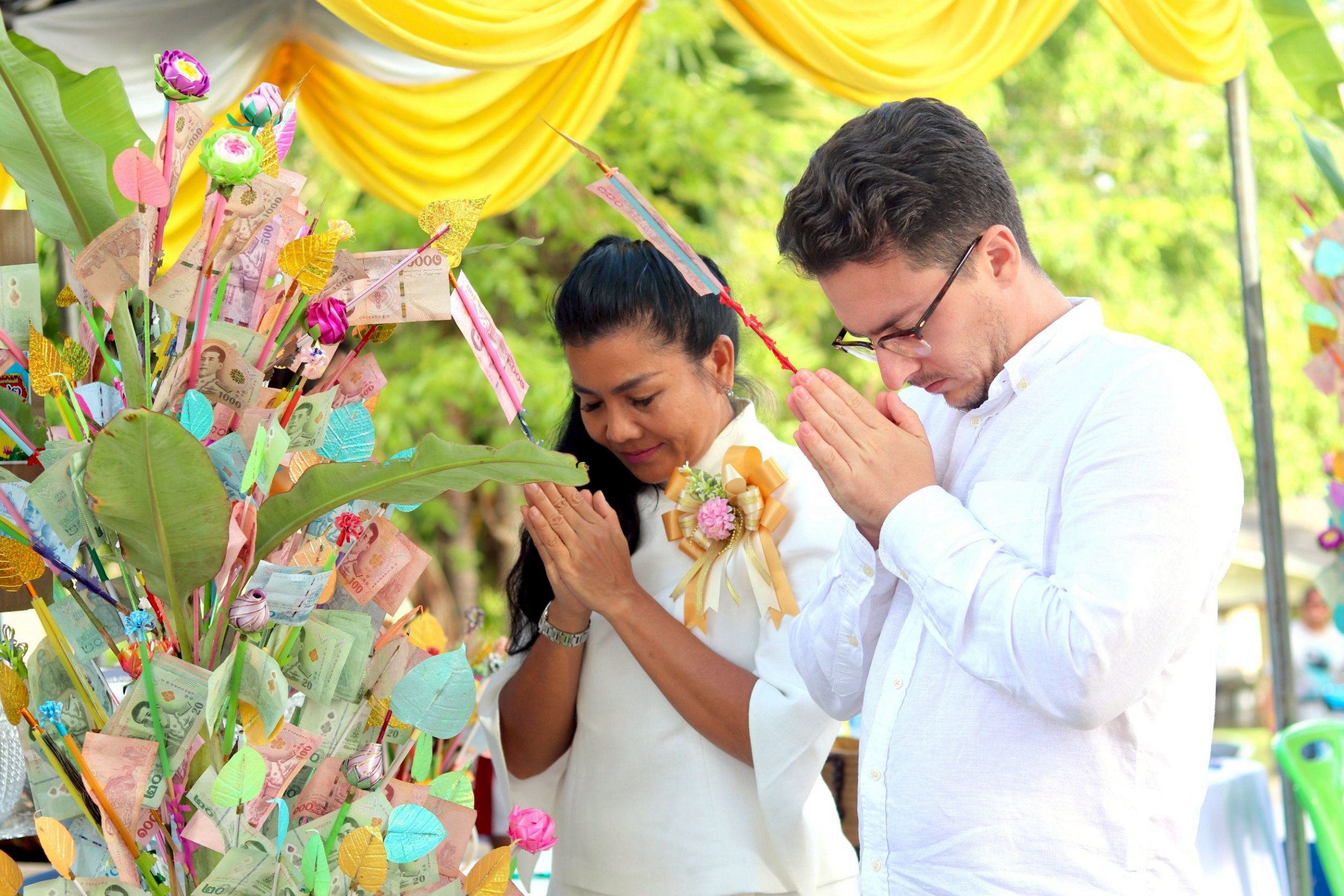 ภาพร่วมพิธีกรรมวัดราษฎร์บำรุง