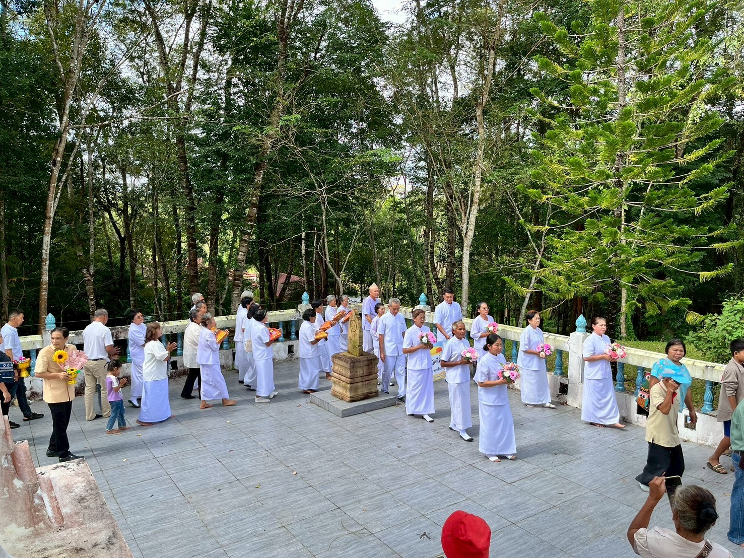 ภาพร่วมพิธีกรรมวัดใหม่โพธาราม