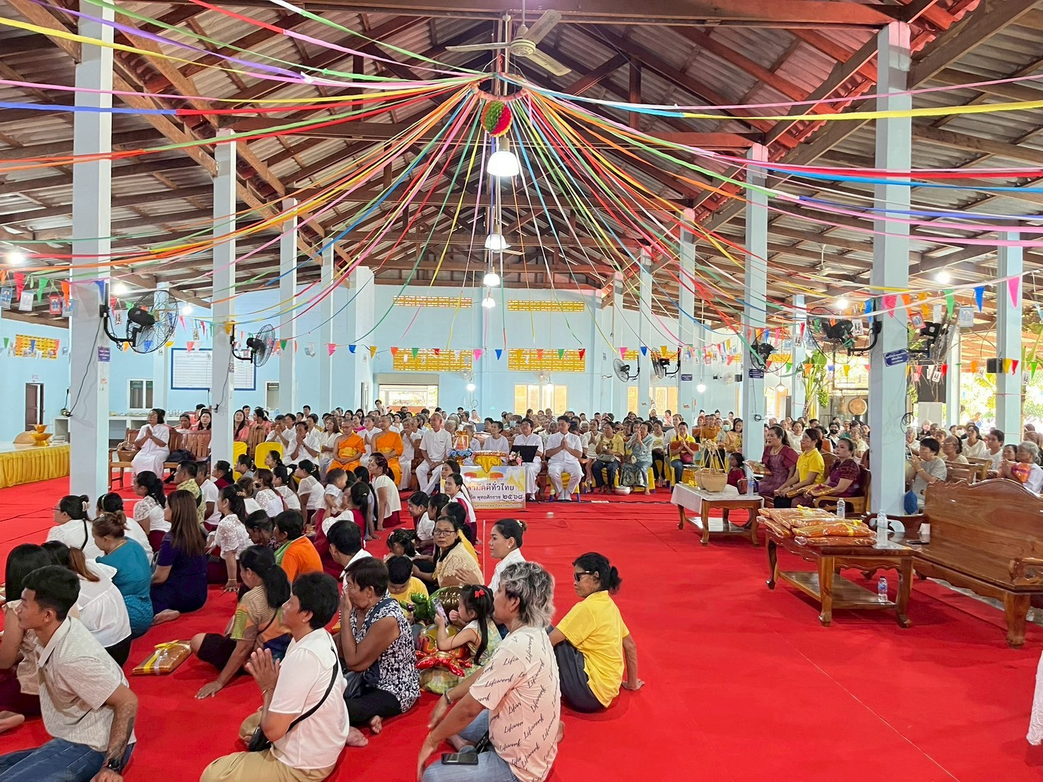 ภาพร่วมพิธีกรรมวัดใหม่โพธาราม