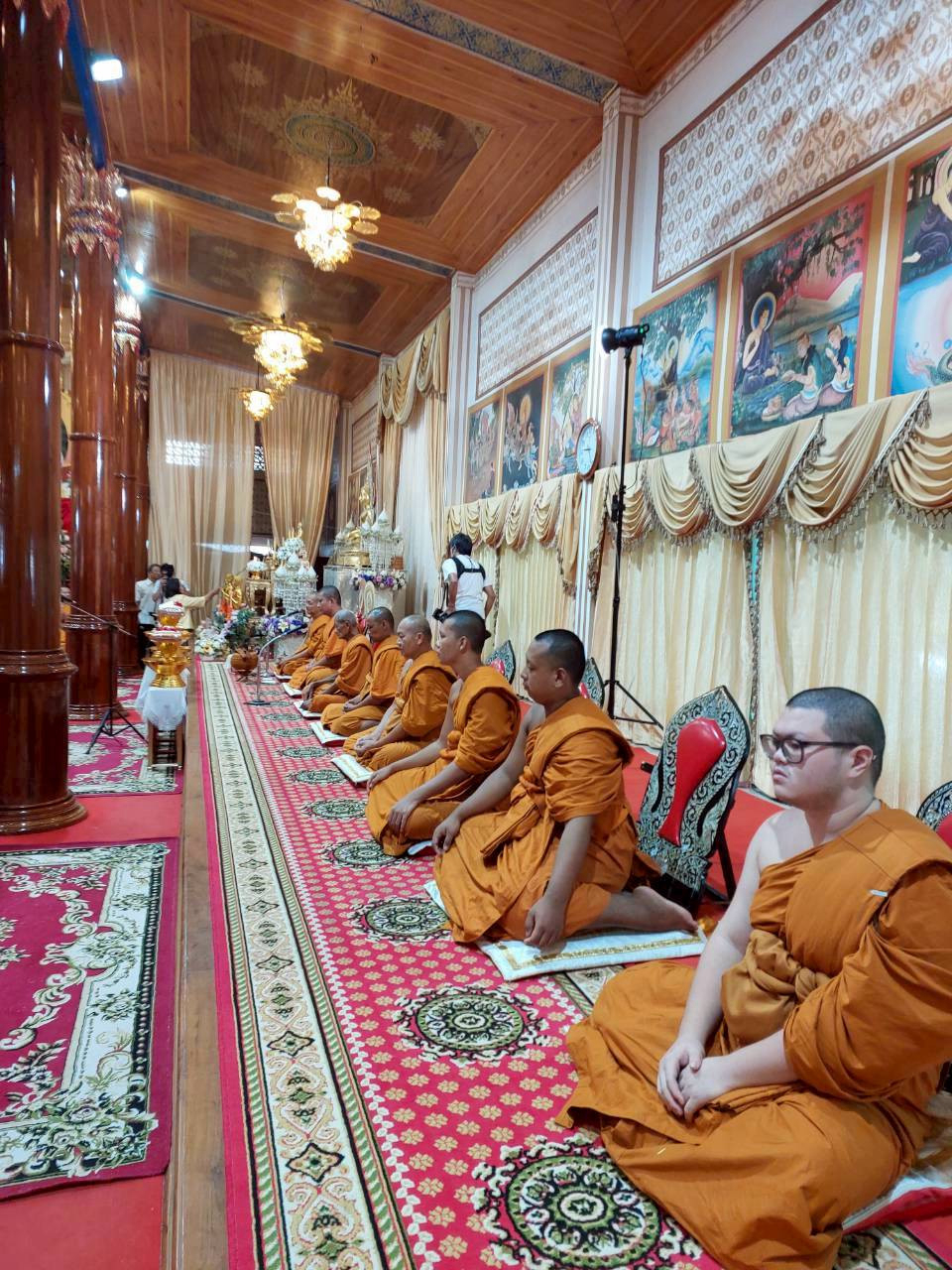 ภาพร่วมพิธีกรรมวัดท่าโสม