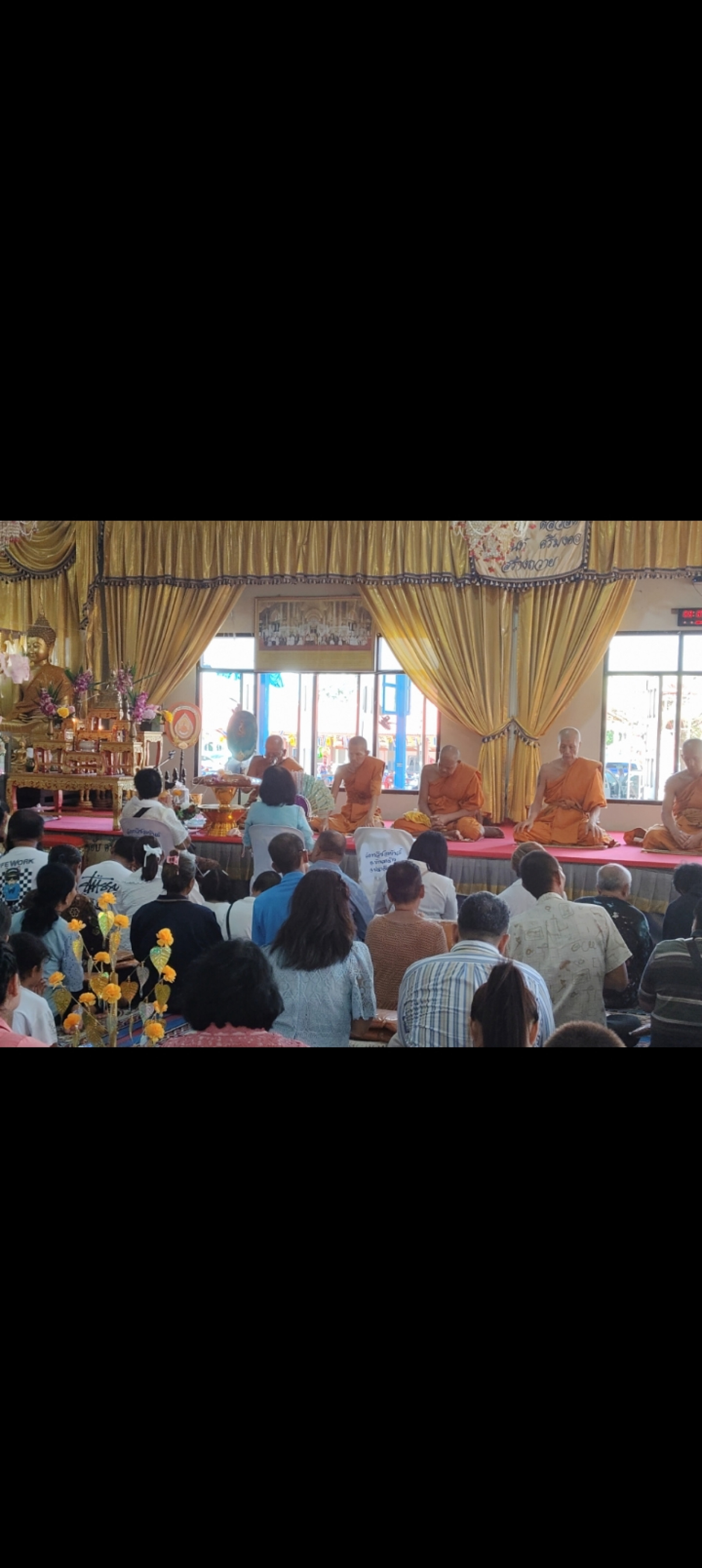 ภาพร่วมพิธีกรรมวัดทวีชลขันธ์