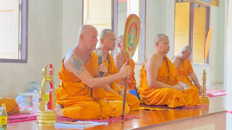 ภาพร่วมพิธีกรรมวัดโคกป่าแพง