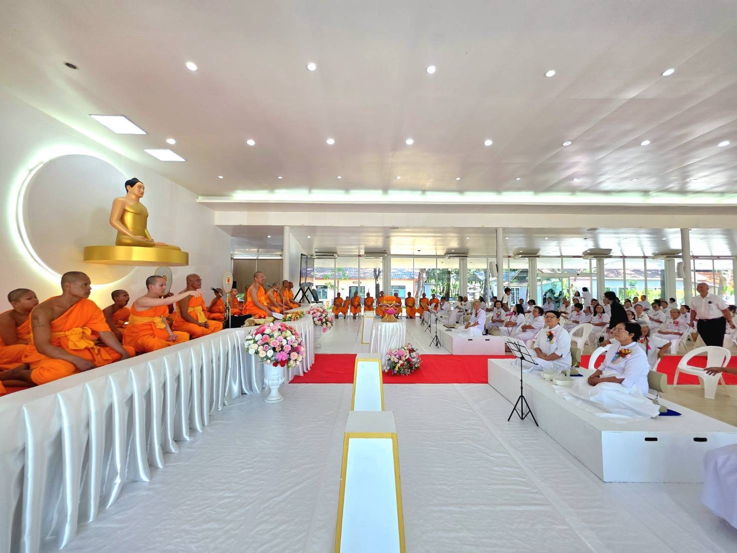 ภาพร่วมพิธีกรรมธุดงคสถานปราจีนบุรี