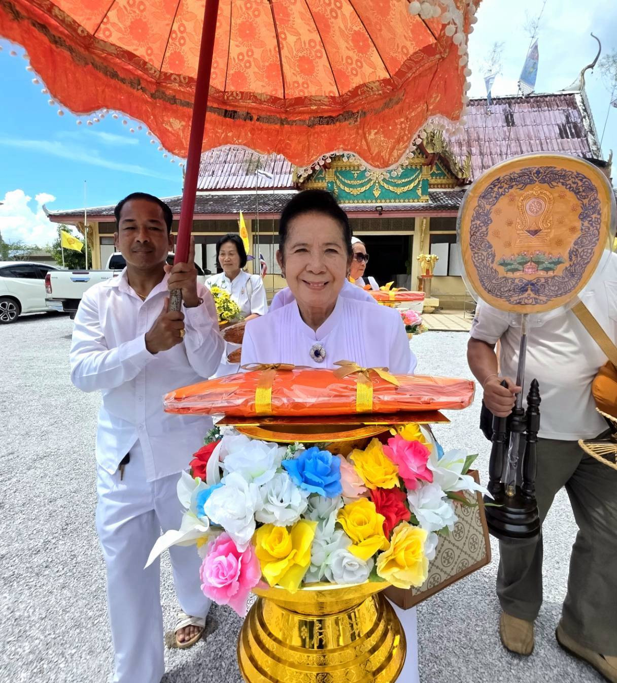 ภาพร่วมขบวนกฐินวัดใหม่พรหมสุวรรณ