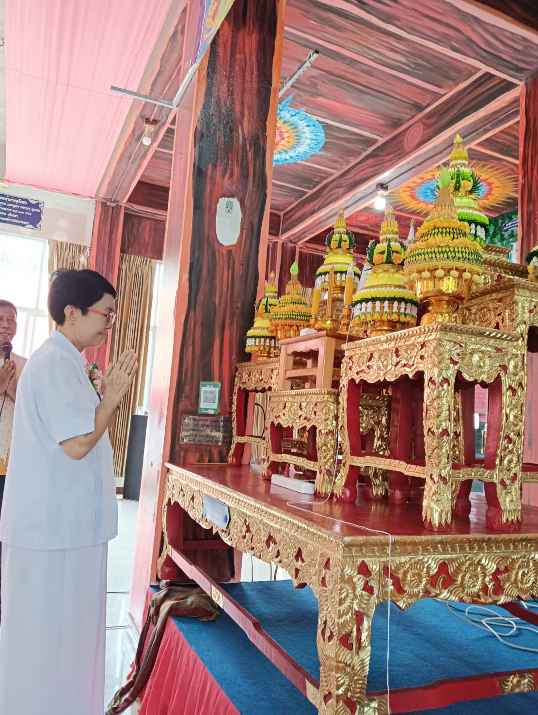 ภาพร่วมขบวนกฐินวัดวังกวาง