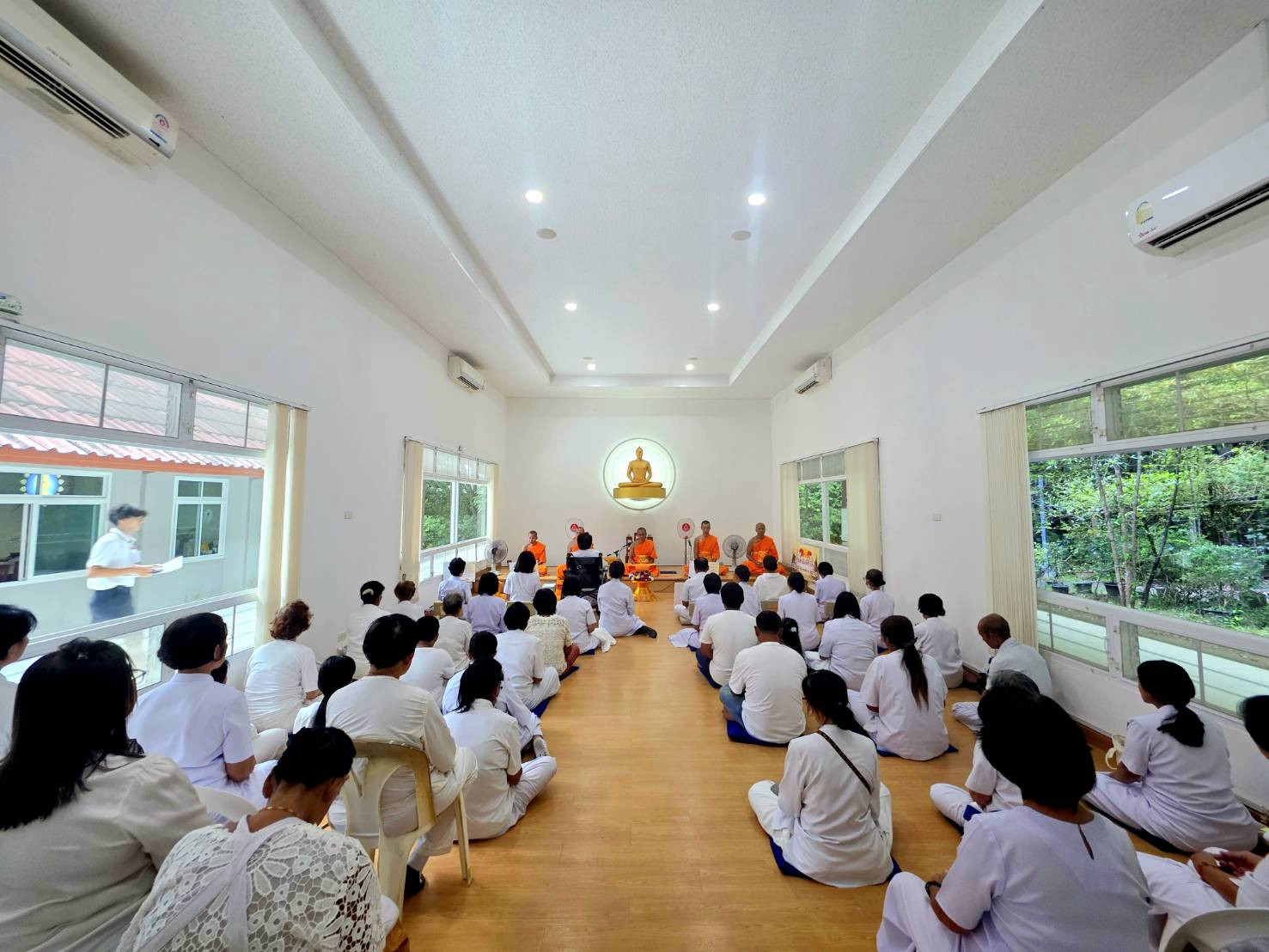 ภาพร่วมพิธีกรรมวัดป่ารัตนคีรี