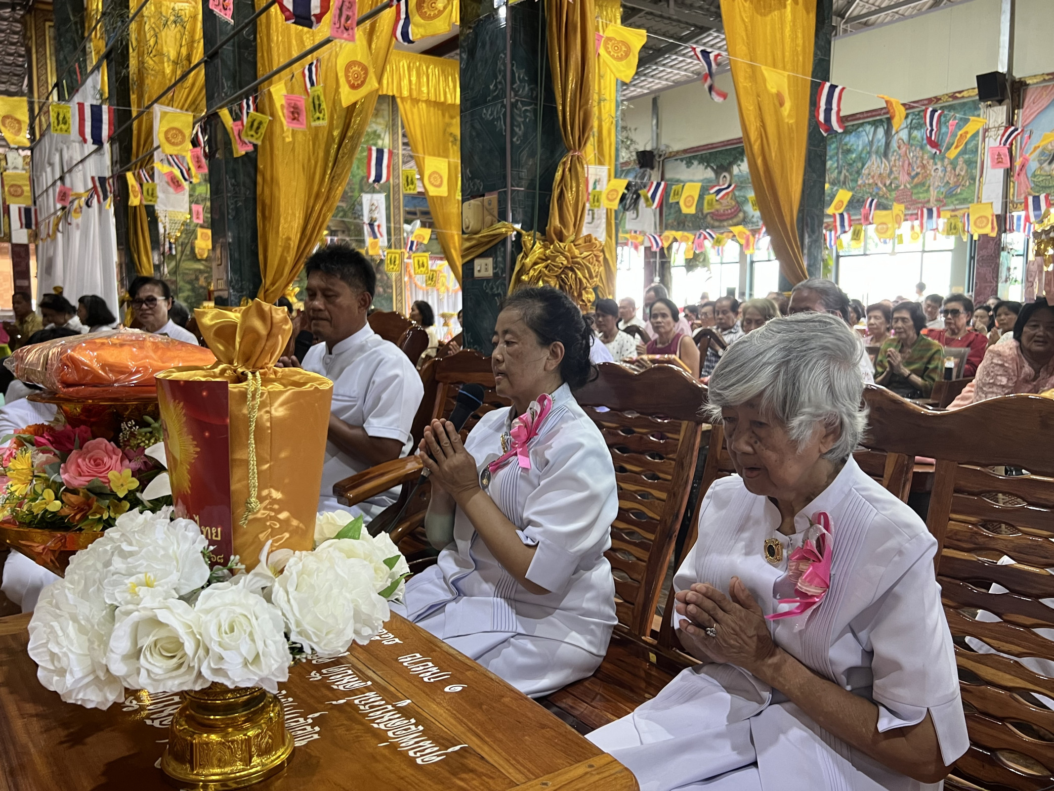 ภาพกล่าวคำถวายกฐินวัดทัพช้าง(เมืองใหม่)