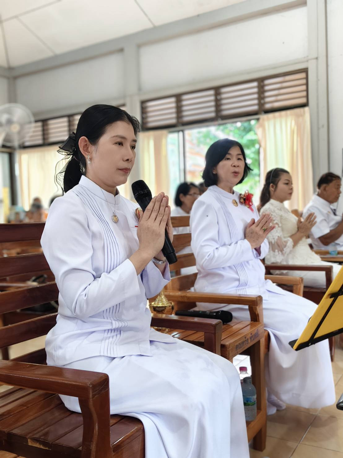 ภาพกล่าวคำถวายกฐินวัดหนองไม้เอก