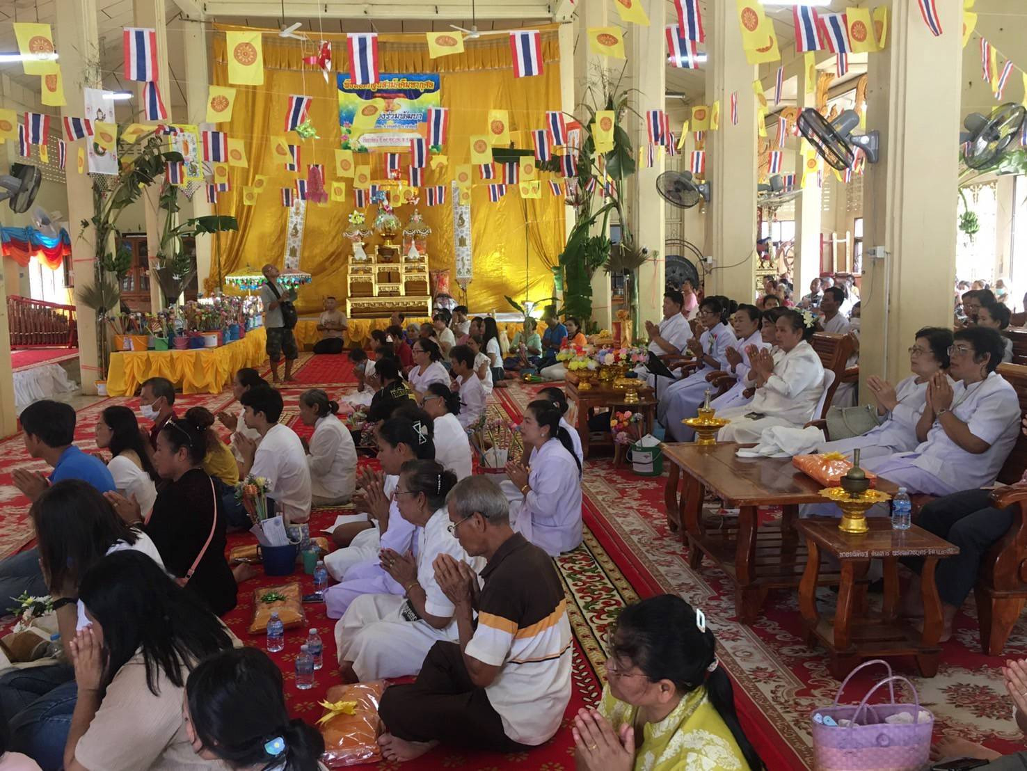 ภาพร่วมพิธีกรรมวัดคลองร่วมพัฒนา