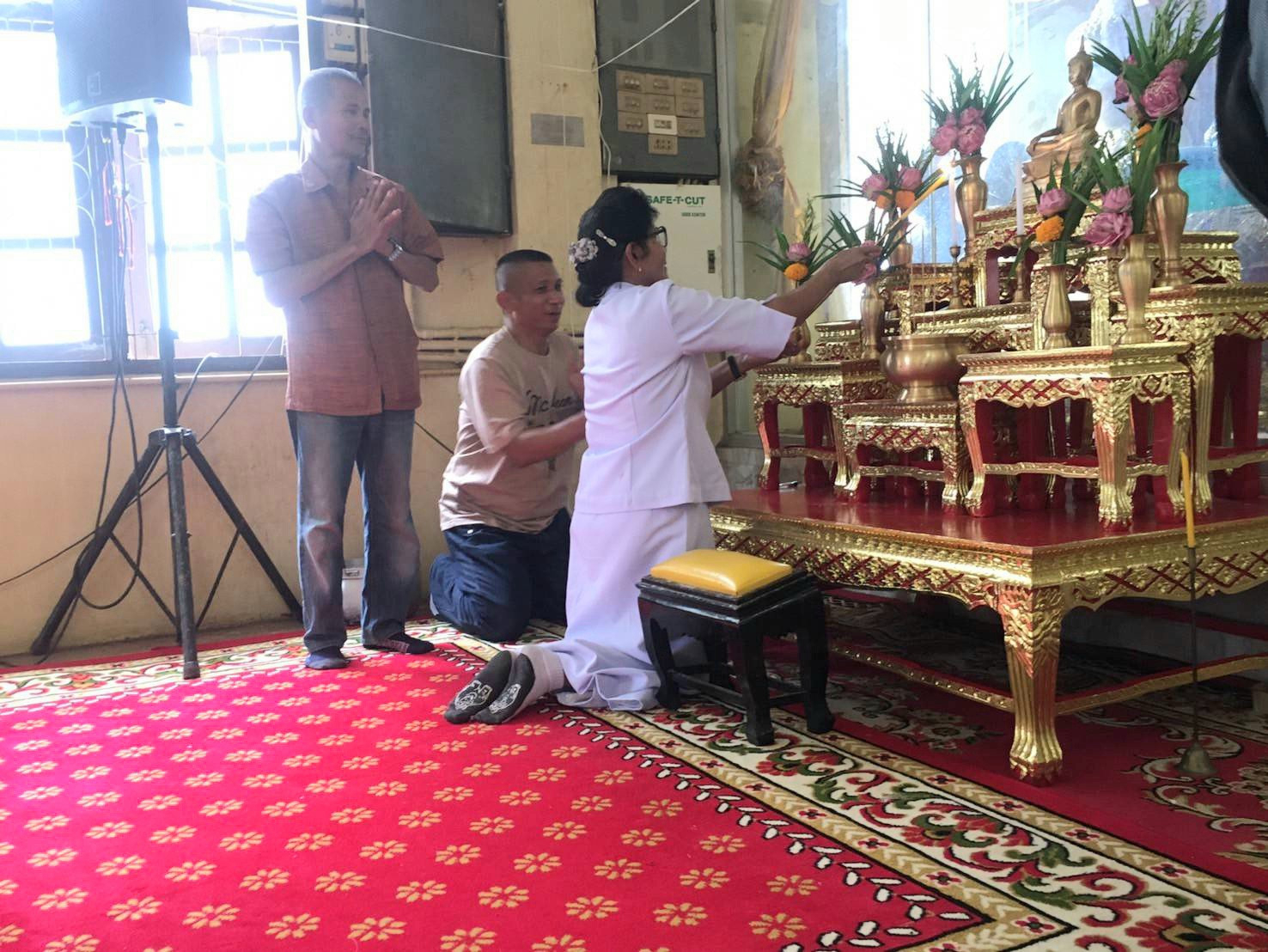 ภาพร่วมพิธีกรรมวัดคลองร่วมพัฒนา