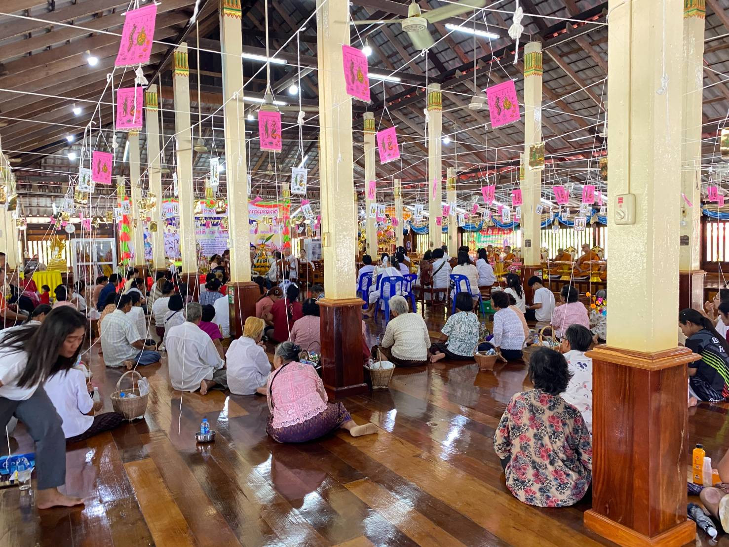 ภาพร่วมพิธีกรรมวัดประดิษฐาราม