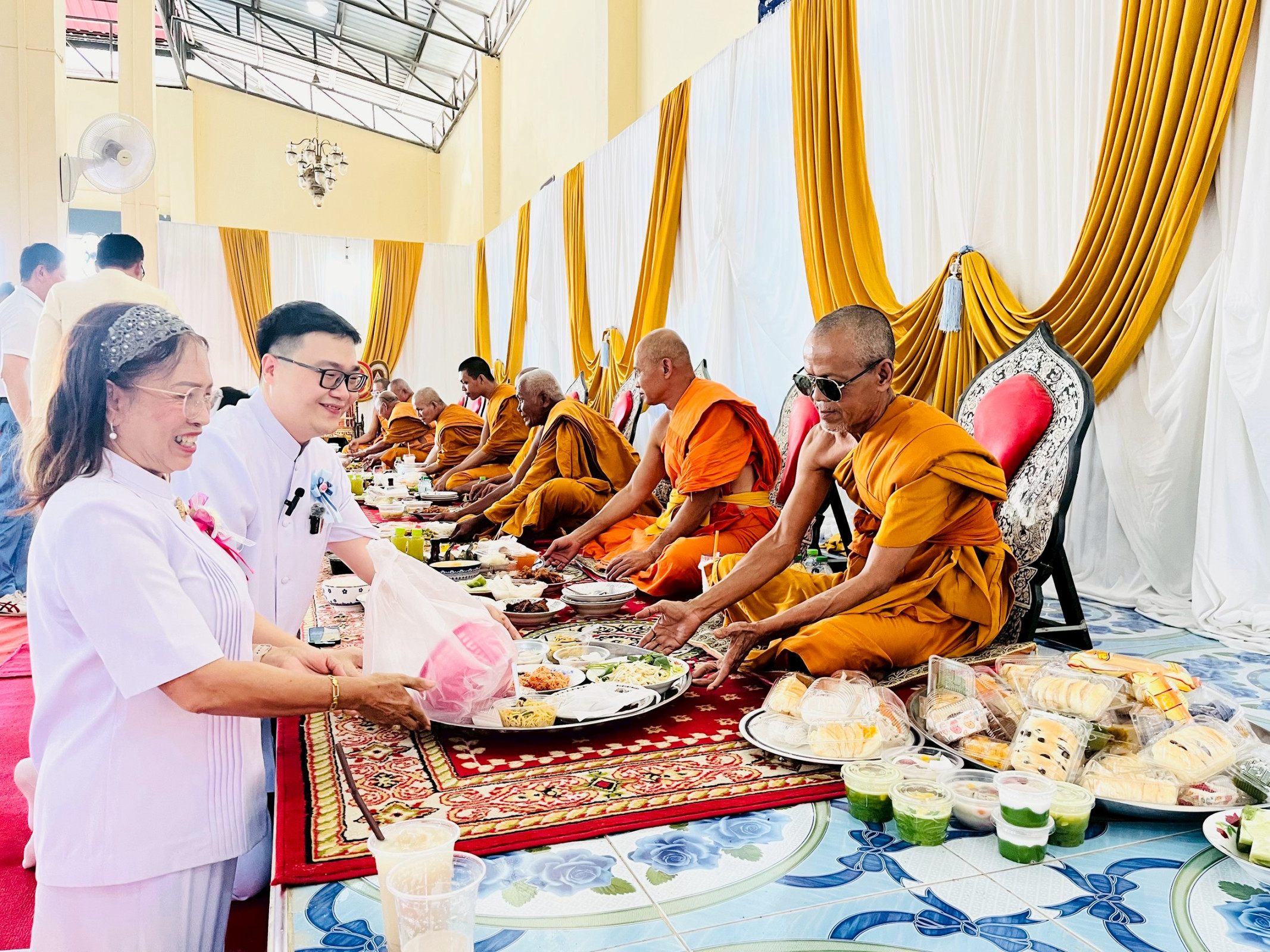 ภาพร่วมพิธีกรรมวัดสามัคคีภิรมย์