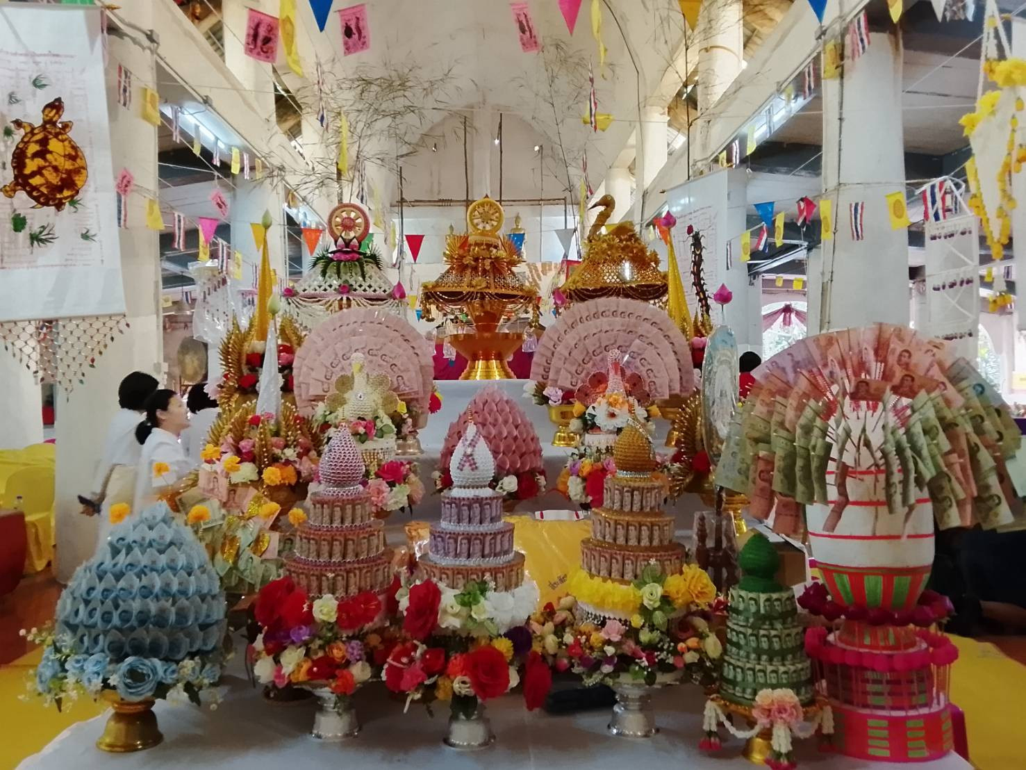 ภาพร่วมพิธีกรรมวัดป่าภาวนาธรรม