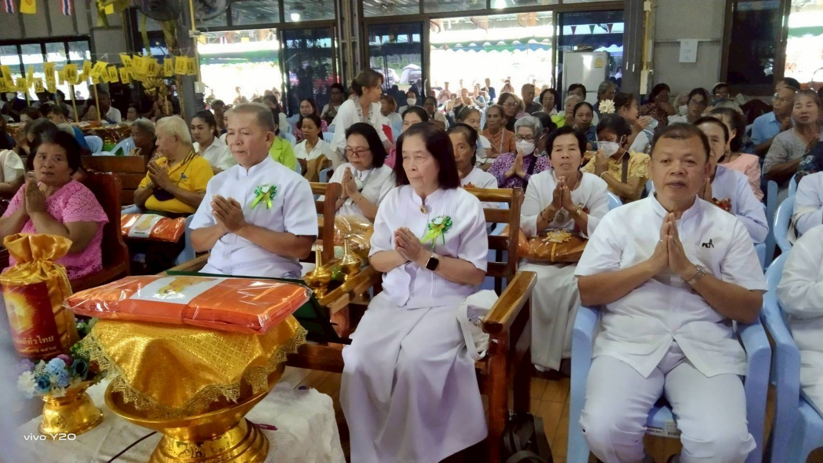 ภาพร่วมพิธีกรรมสำนักสงฆ์บุยาวชัยโสภณ