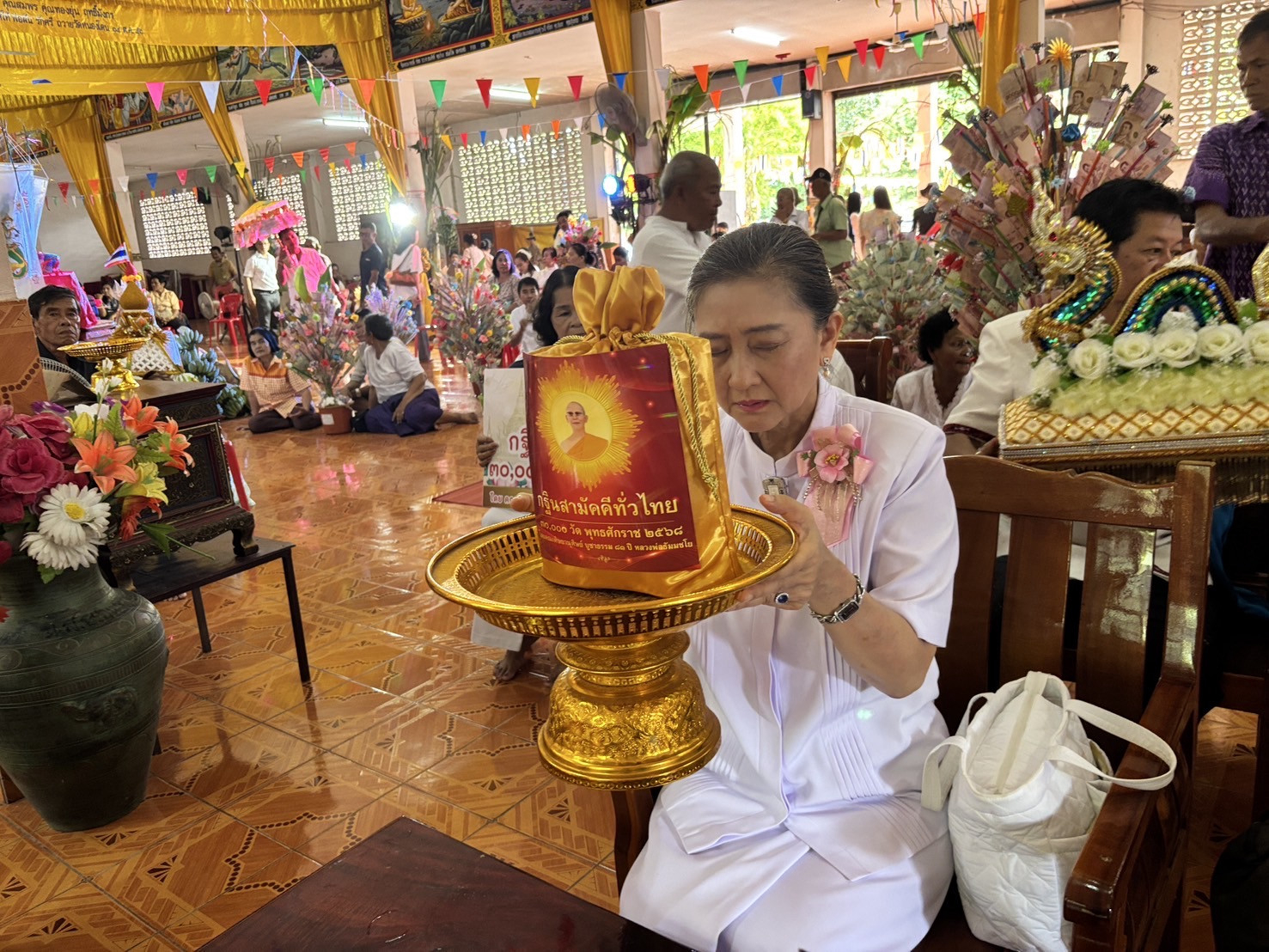 ภาพร่วมพิธีกรรมวัดหนองโดน