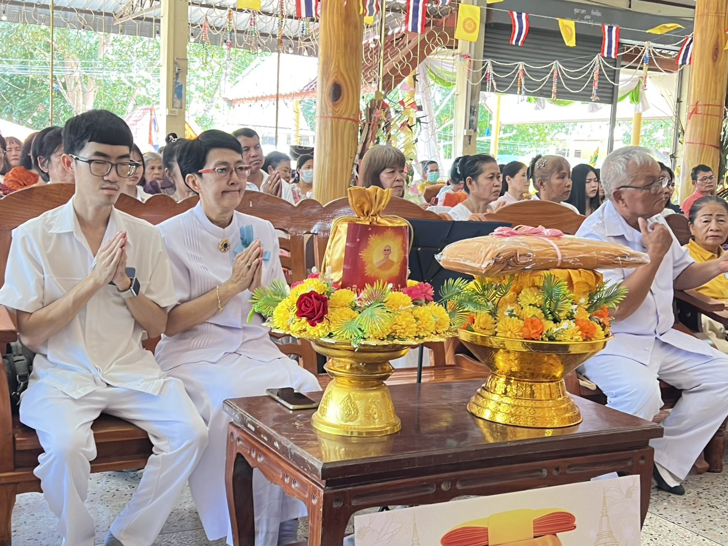 ภาพร่วมพิธีกรรมวัดสระดู่(สระดู่ศรัทธาทำ)