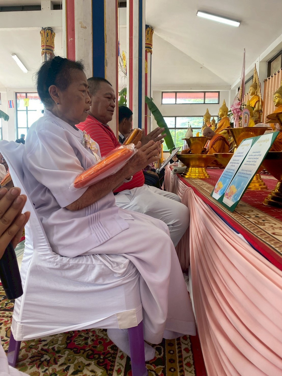 ภาพกล่าวคำถวายกฐินวัดสามัคคีสุขาราม