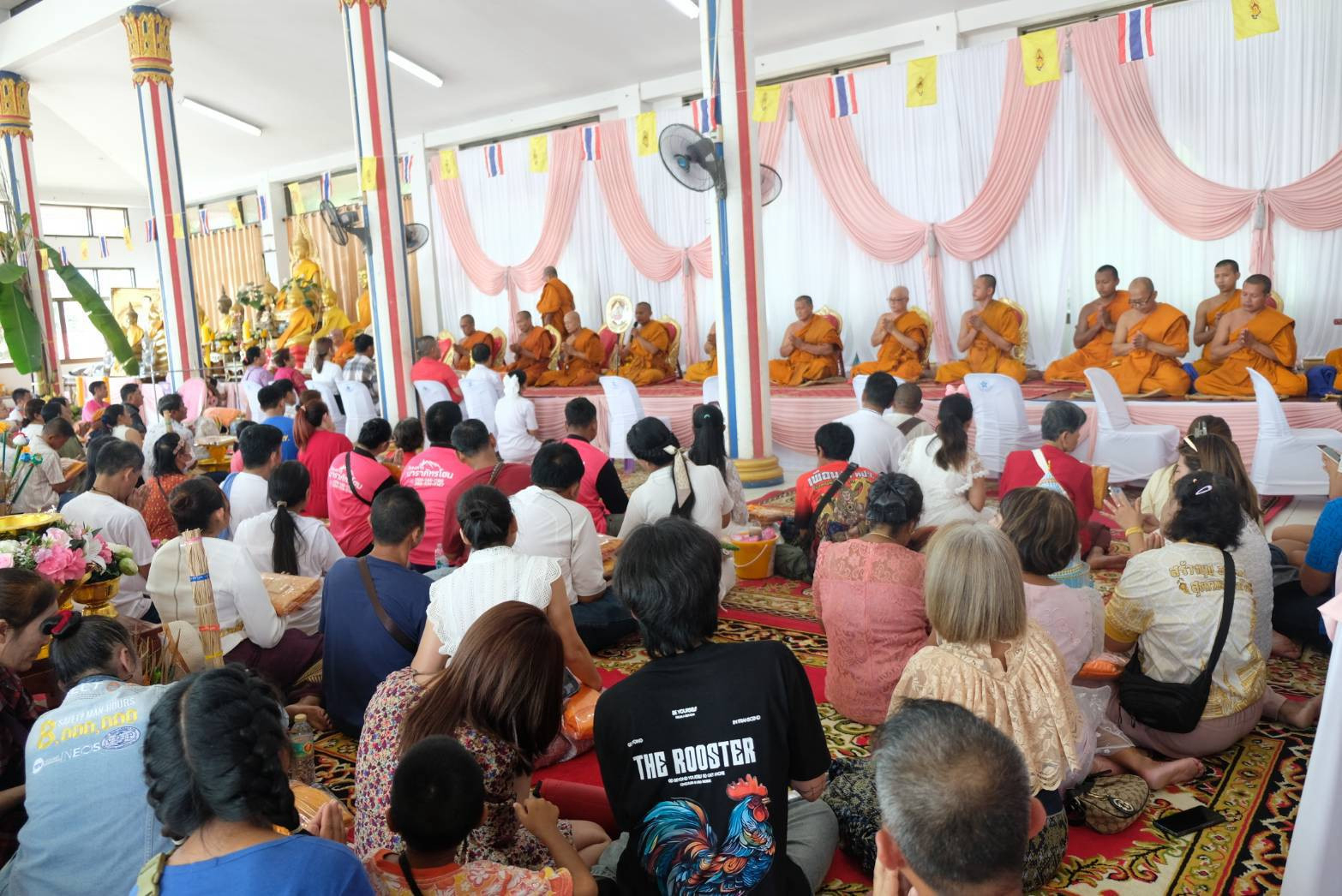 ภาพร่วมพิธีกรรมวัดสามัคคีสุขาราม