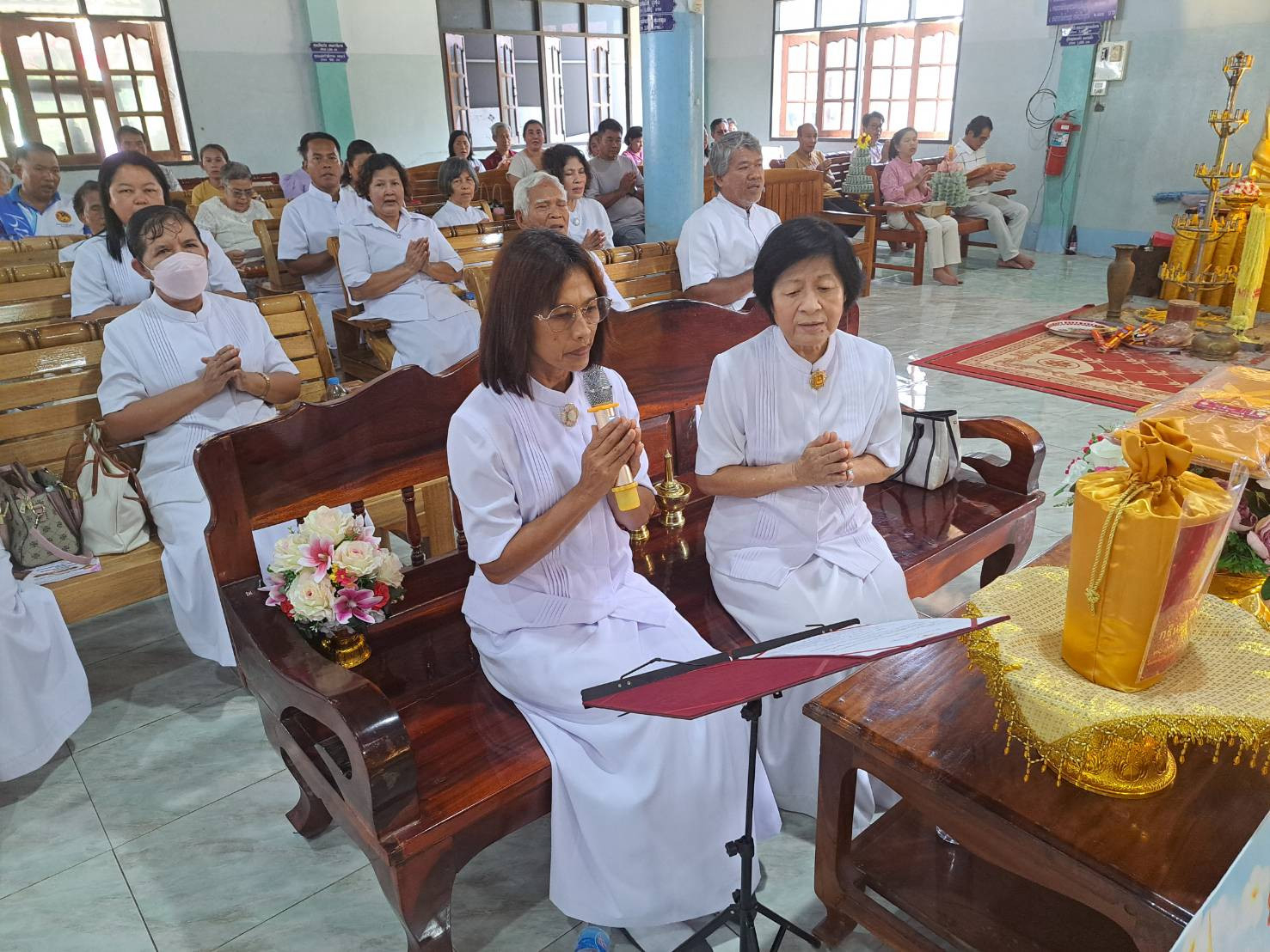 ภาพกล่าวคำถวายกฐินวัดหนองตะเคียน