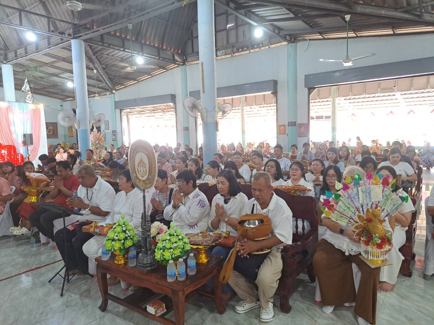 ภาพร่วมพิธีกรรมวัดหนองตะเคียน