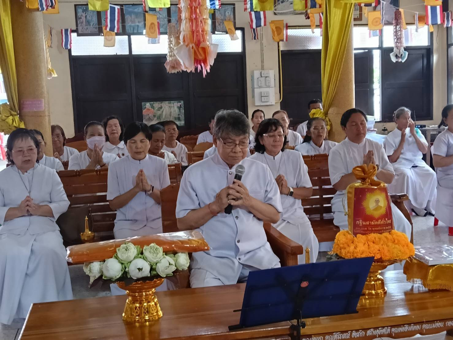 ภาพกล่าวคำถวายกฐินวัดบูรณราษฎร์ศรัทธาทำ