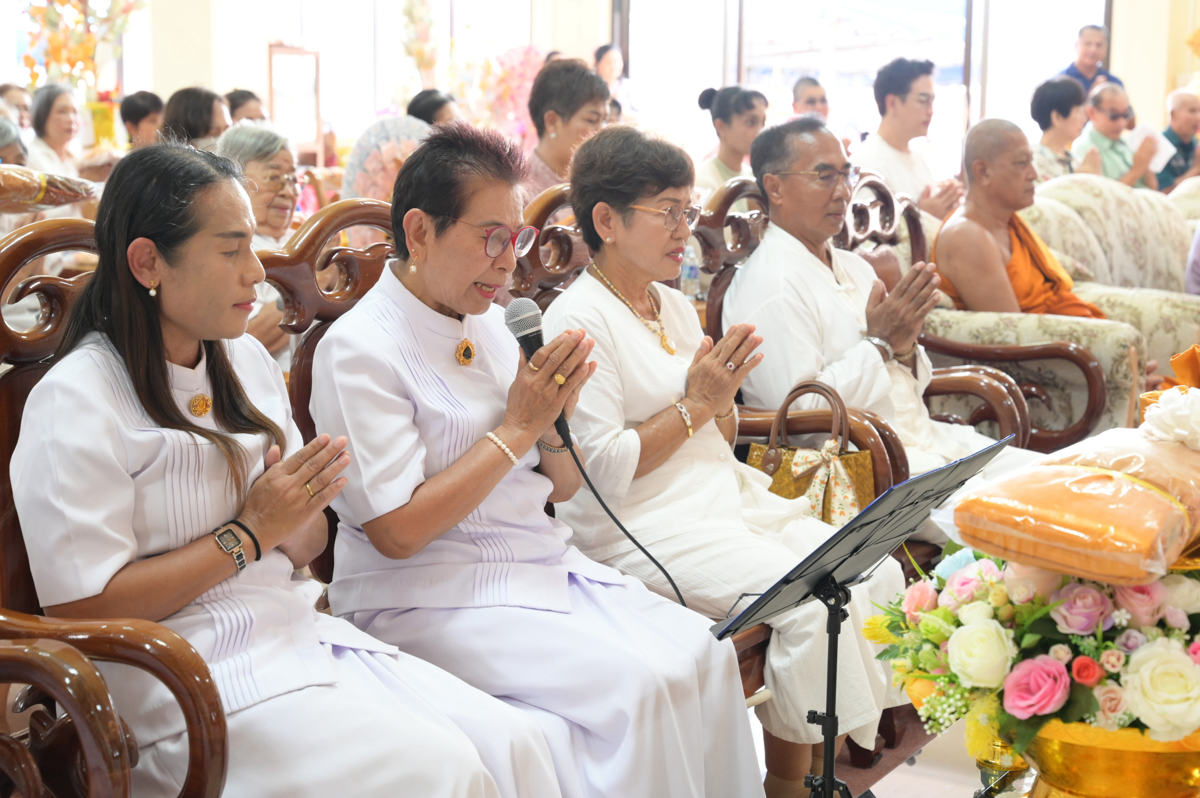 ภาพกล่าวคำถวายกฐินวัดประชุมมิตรบำรุง