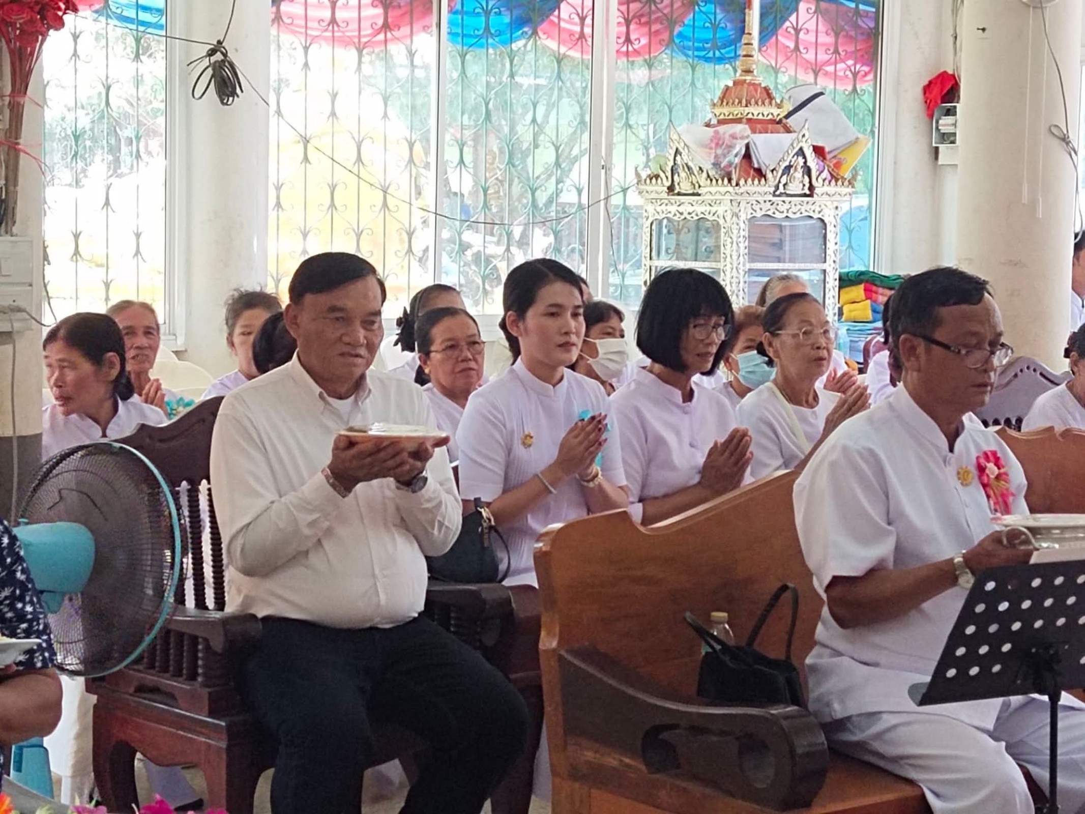 ภาพร่วมพิธีกรรมวัดโคกกระจง