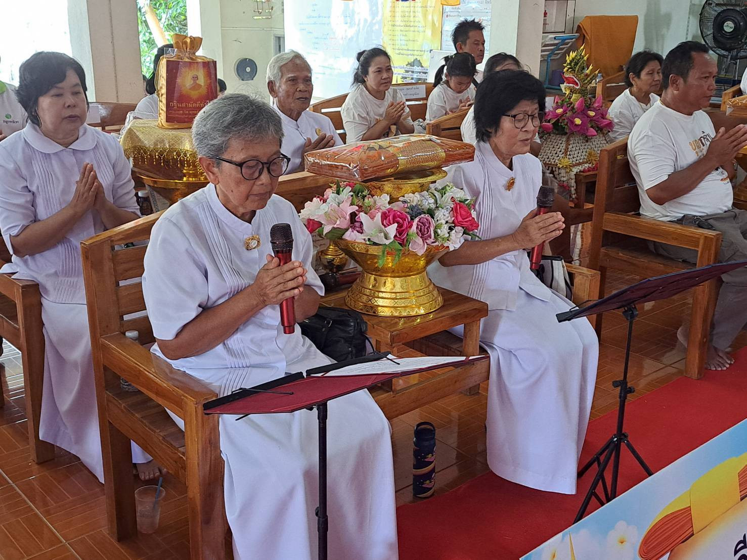 ภาพกล่าวคำถวายกฐินวัดคลองพระเจ้า