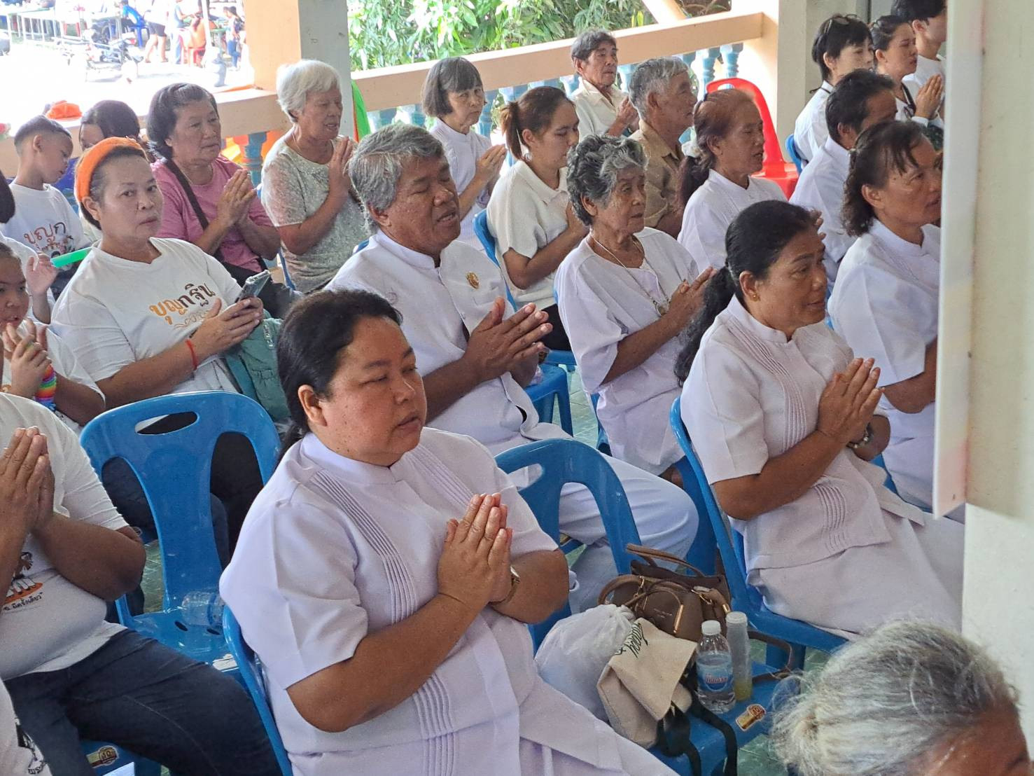 ภาพร่วมพิธีกรรมวัดคลองพระเจ้า