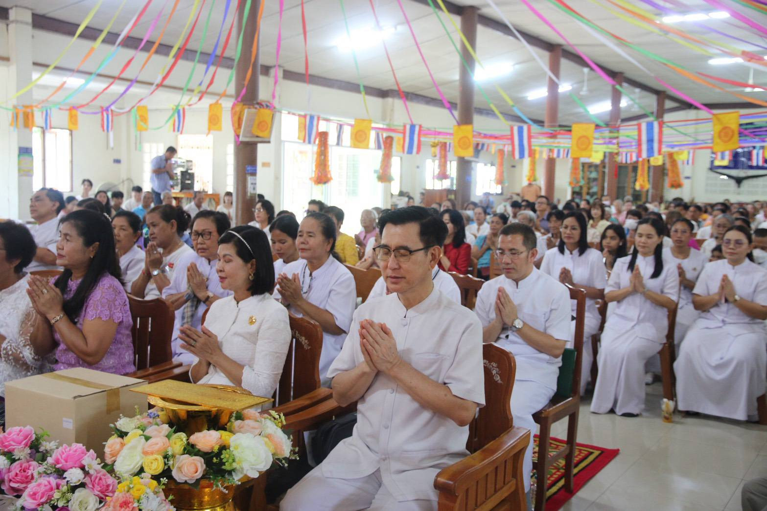 ภาพร่วมพิธีกรรมวัดหนองตะแบก