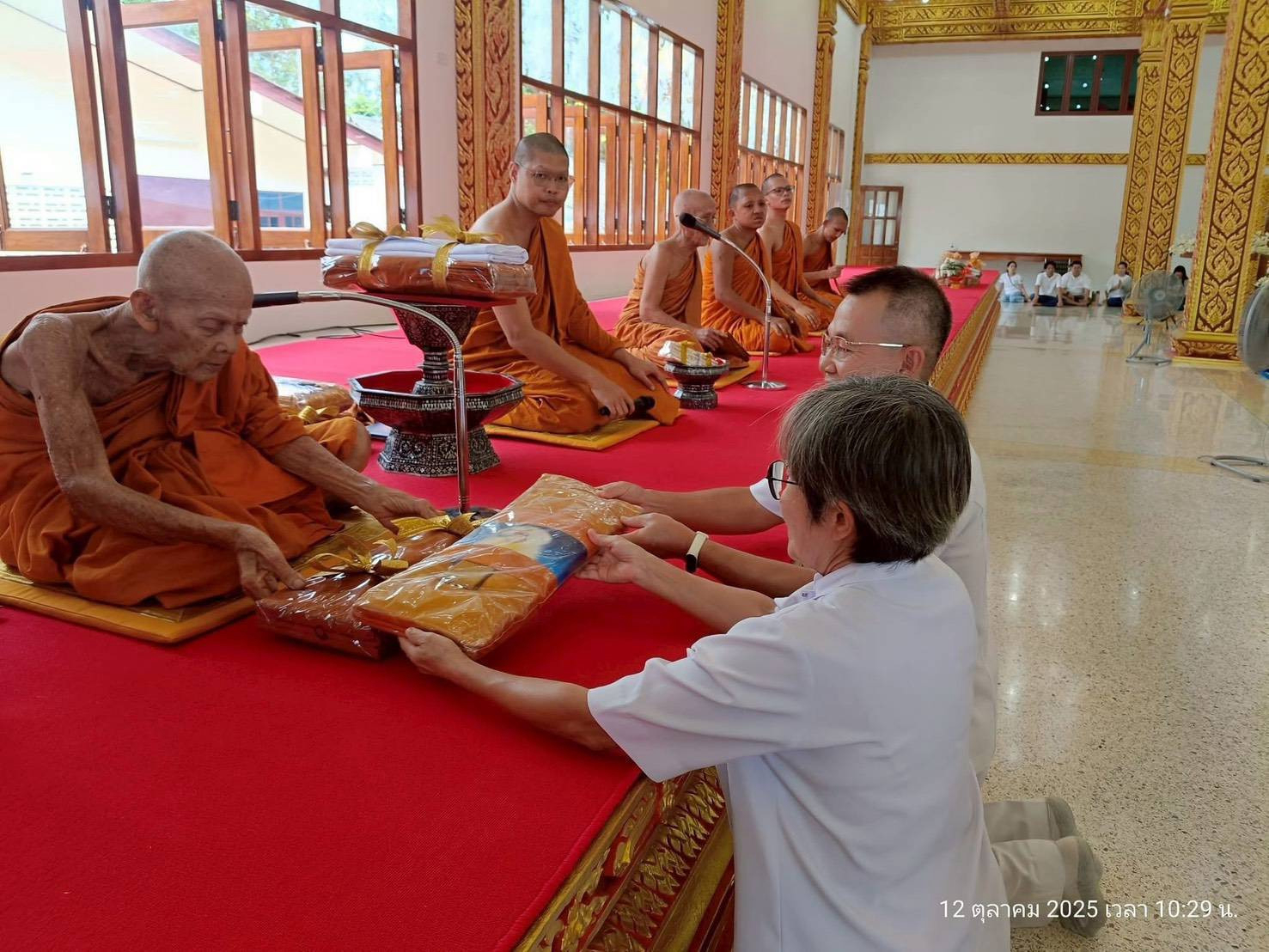ภาพร่วมพิธีกรรมวัดสามัคคีคุณาวาส