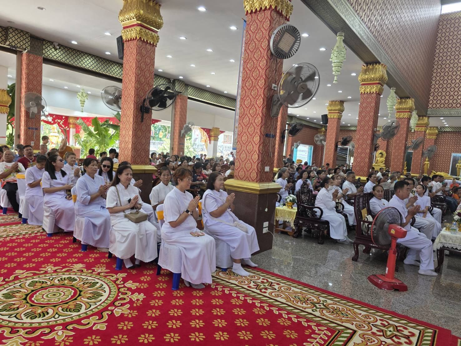 ภาพร่วมพิธีกรรมวัดคลองปูน