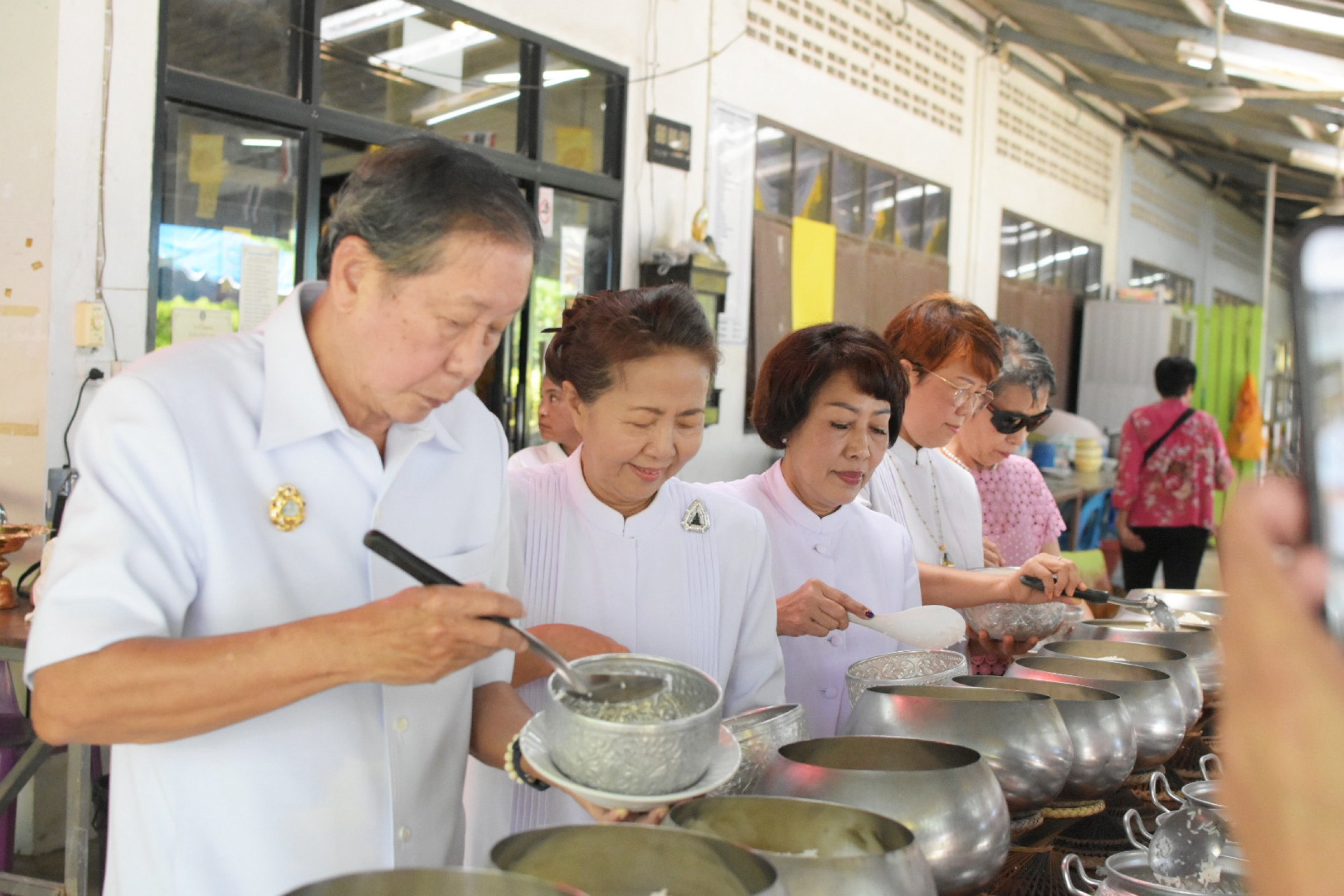 ภาพร่วมพิธีกรรมวัดสำนักทอง