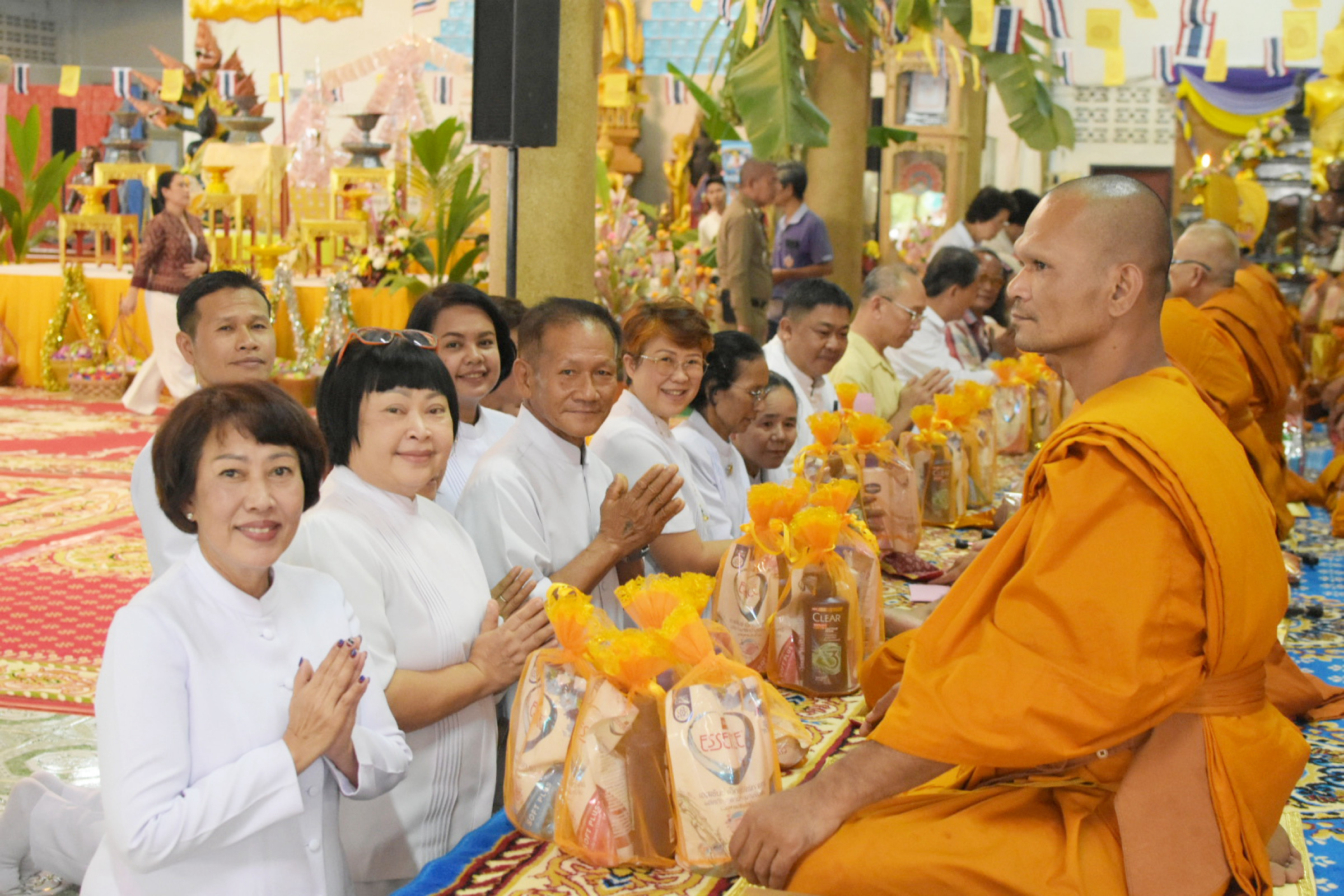 ภาพร่วมพิธีกรรมวัดสำนักทอง