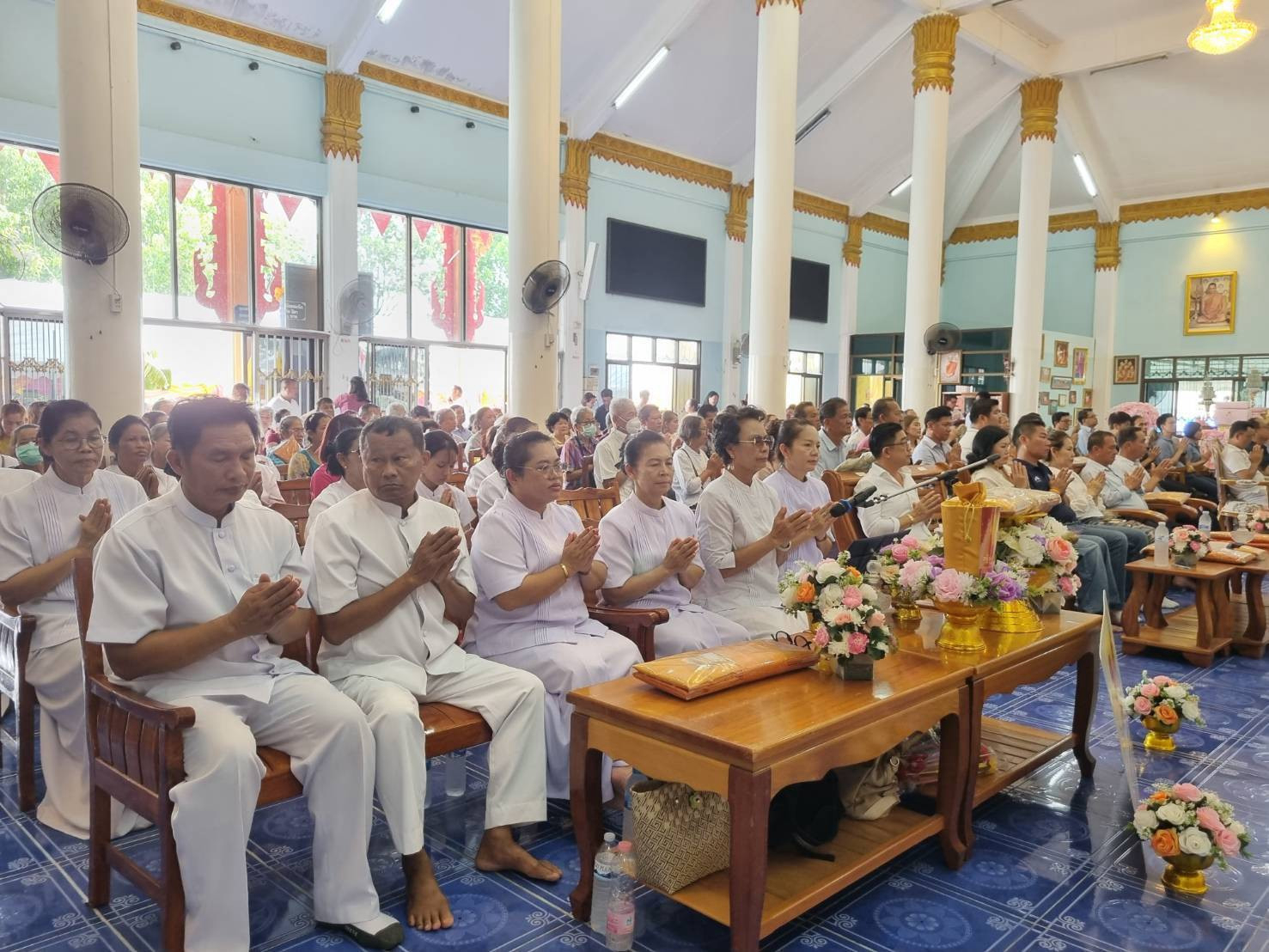 ภาพร่วมพิธีกรรมวัดซอยคีรี