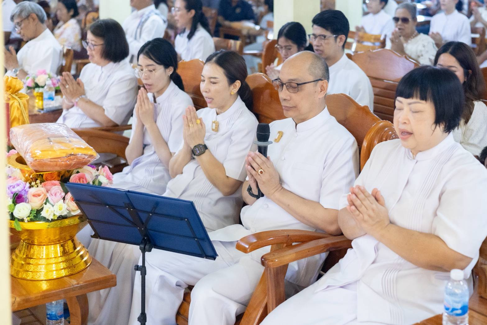 ภาพกล่าวคำถวายกฐินวัดหนองพะวา
