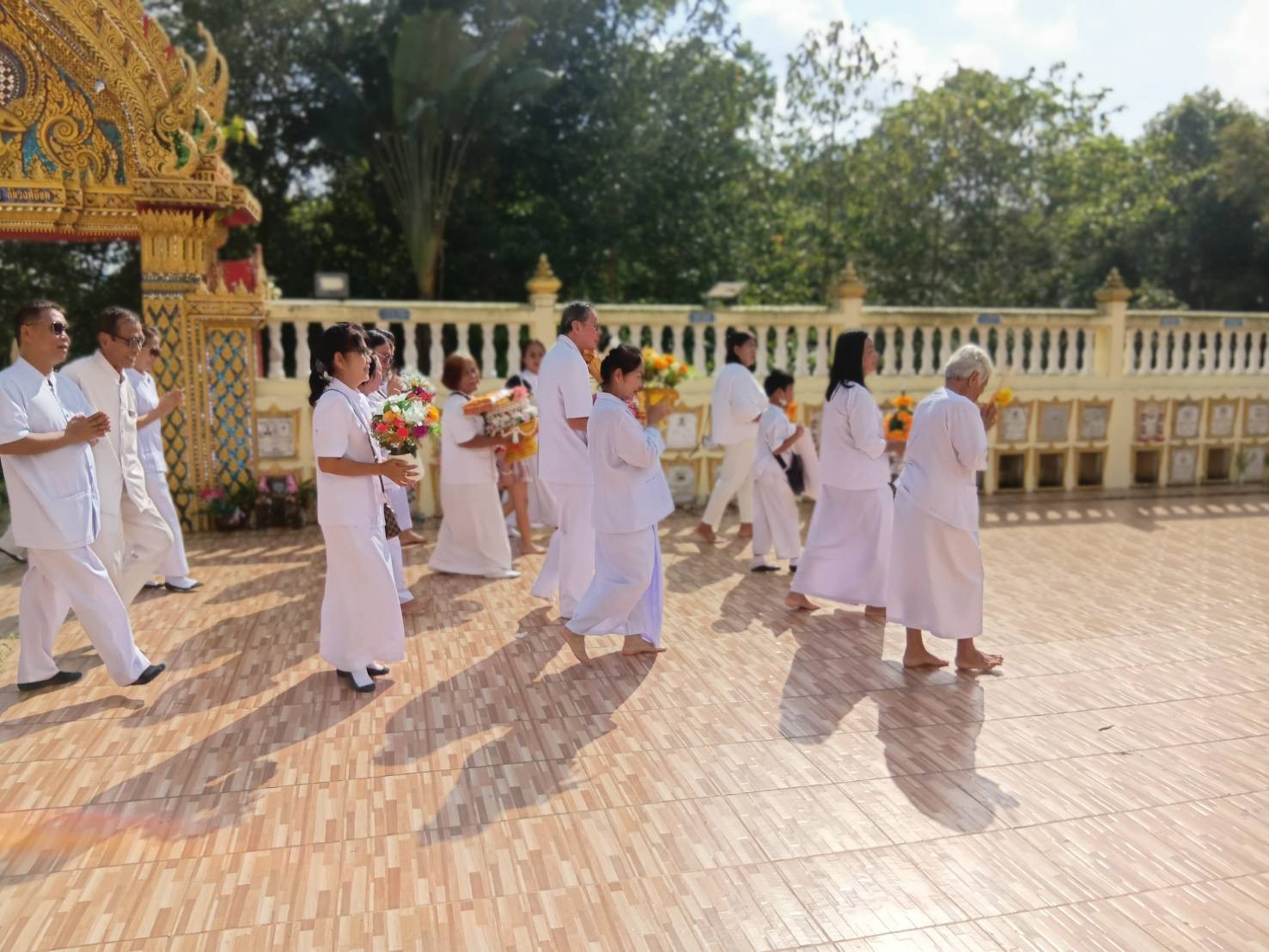 ภาพร่วมพิธีกรรมวัดปากแพรก