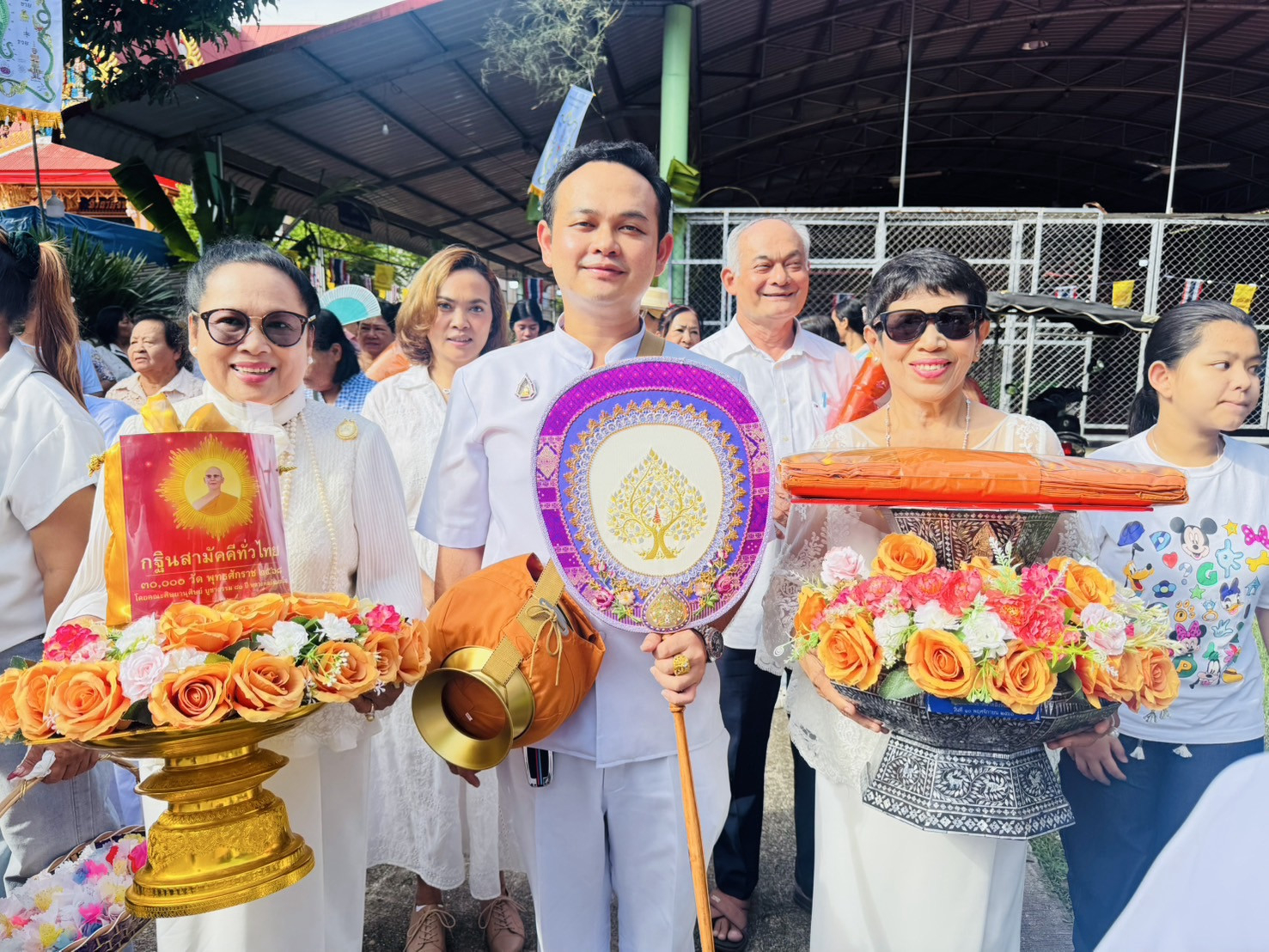 ภาพร่วมพิธีกรรมวัดเขาตลาดสิงหเสนี