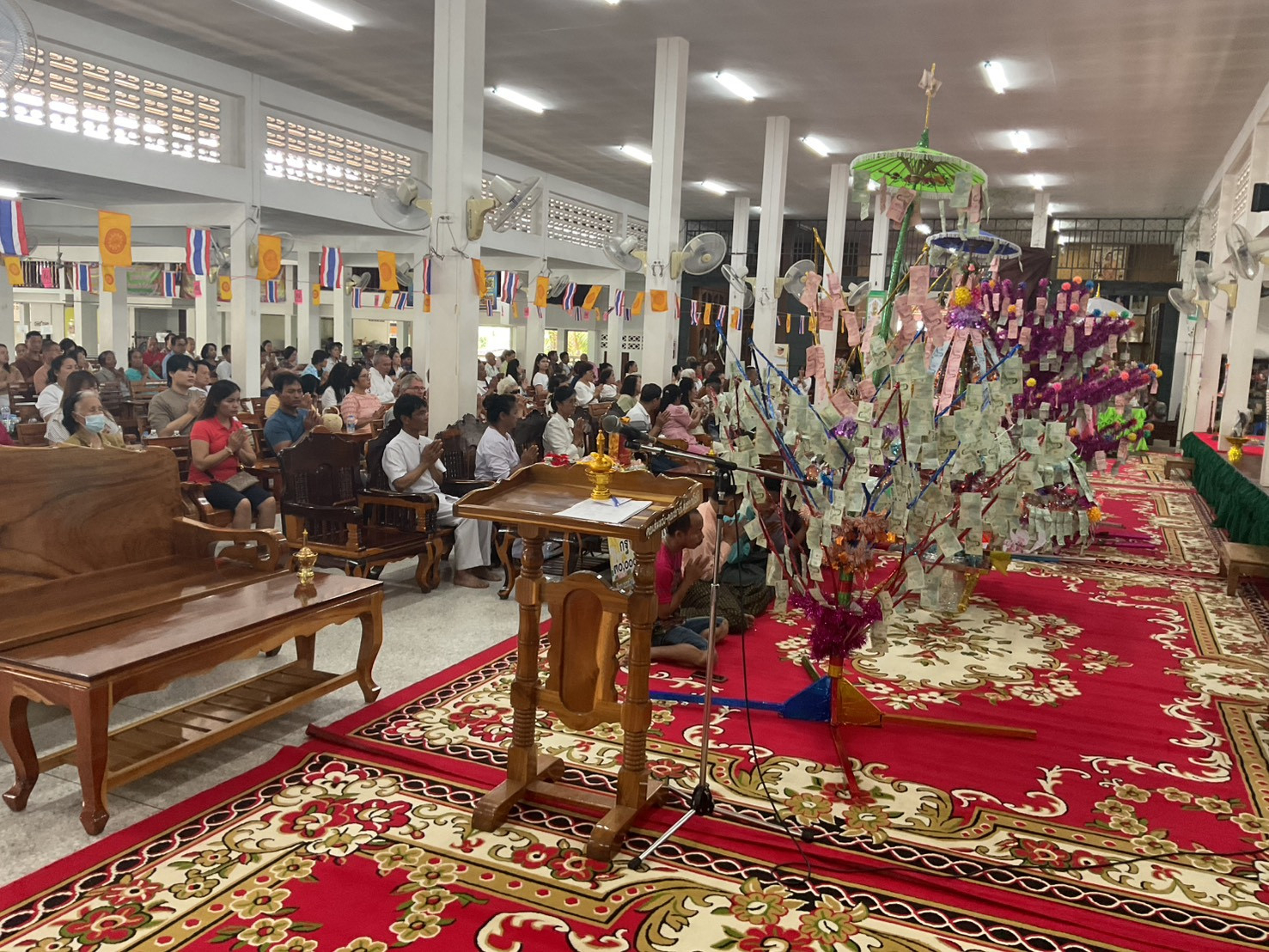 ภาพร่วมพิธีกรรมวัดคงคาวราราม