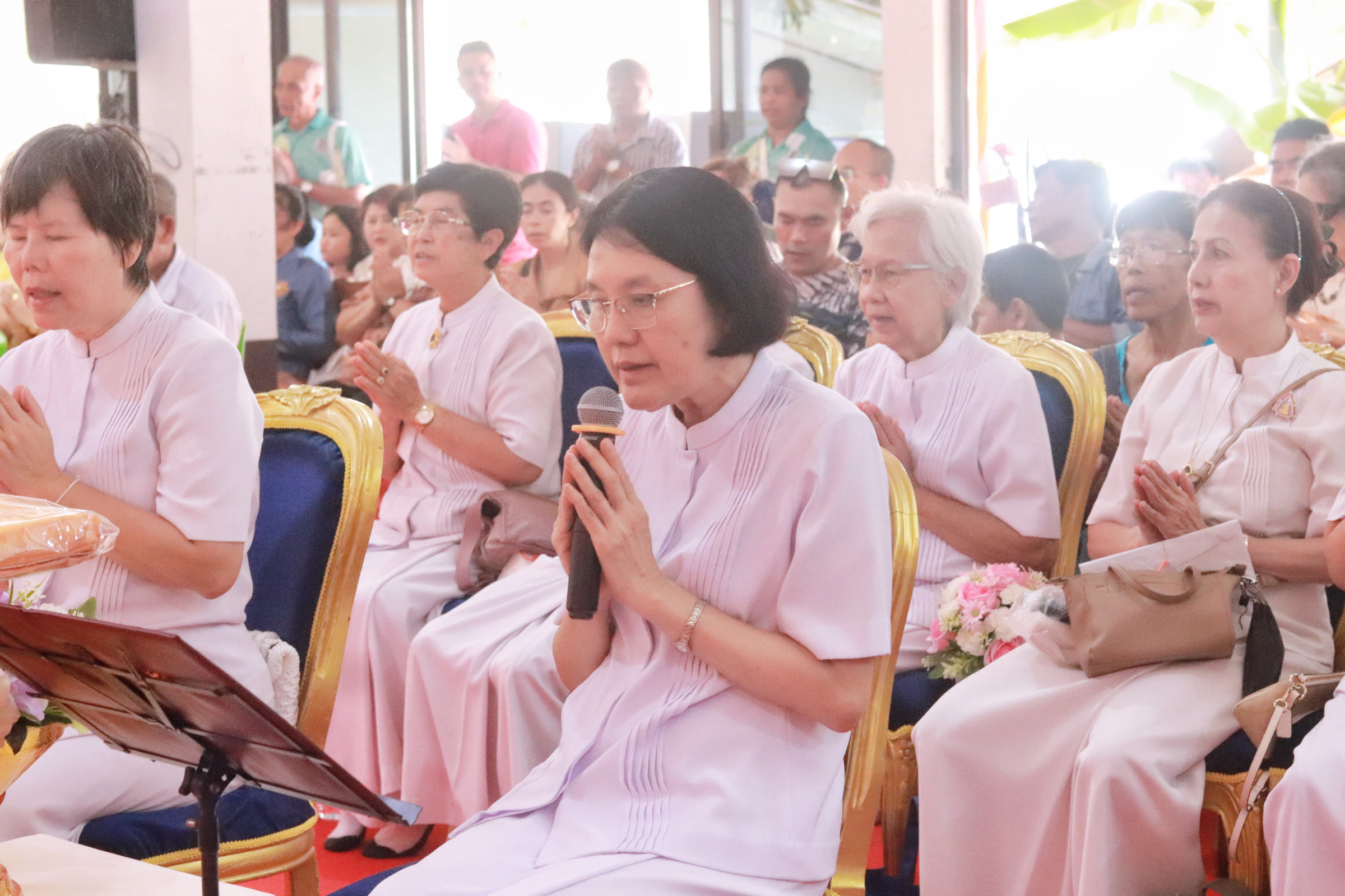 ภาพกล่าวคำถวายกฐินวัดเขาแก้ว