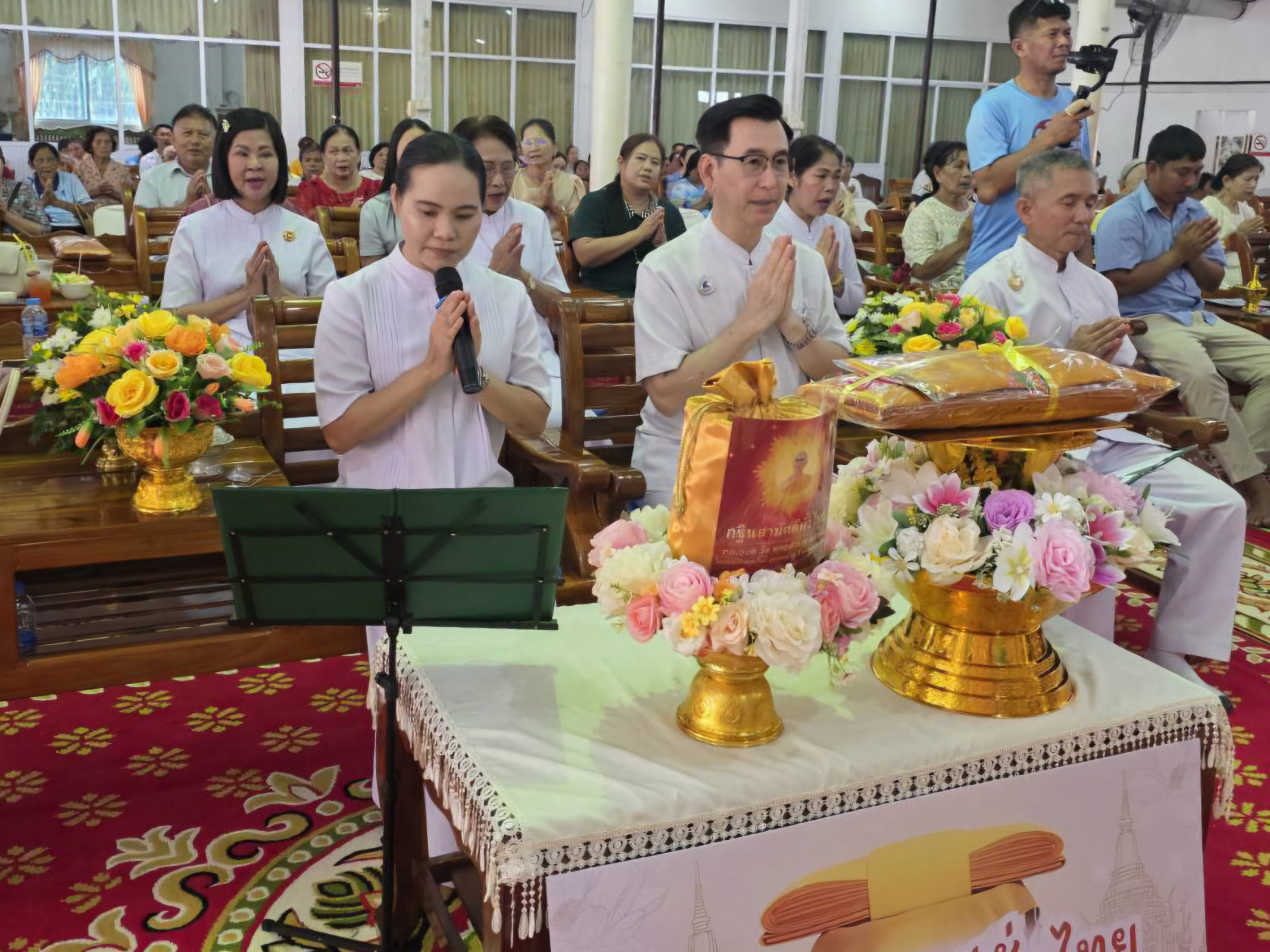 ภาพร่วมพิธีกรรมวัดดอนสำราญ