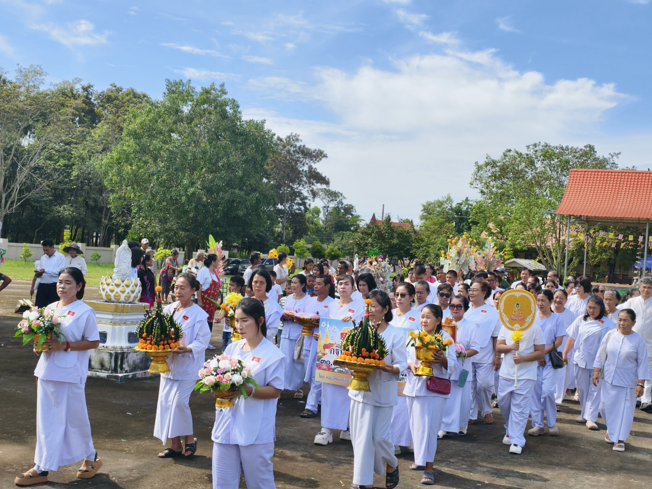 ภาพร่วมพิธีกรรมวัดคลองคันโท